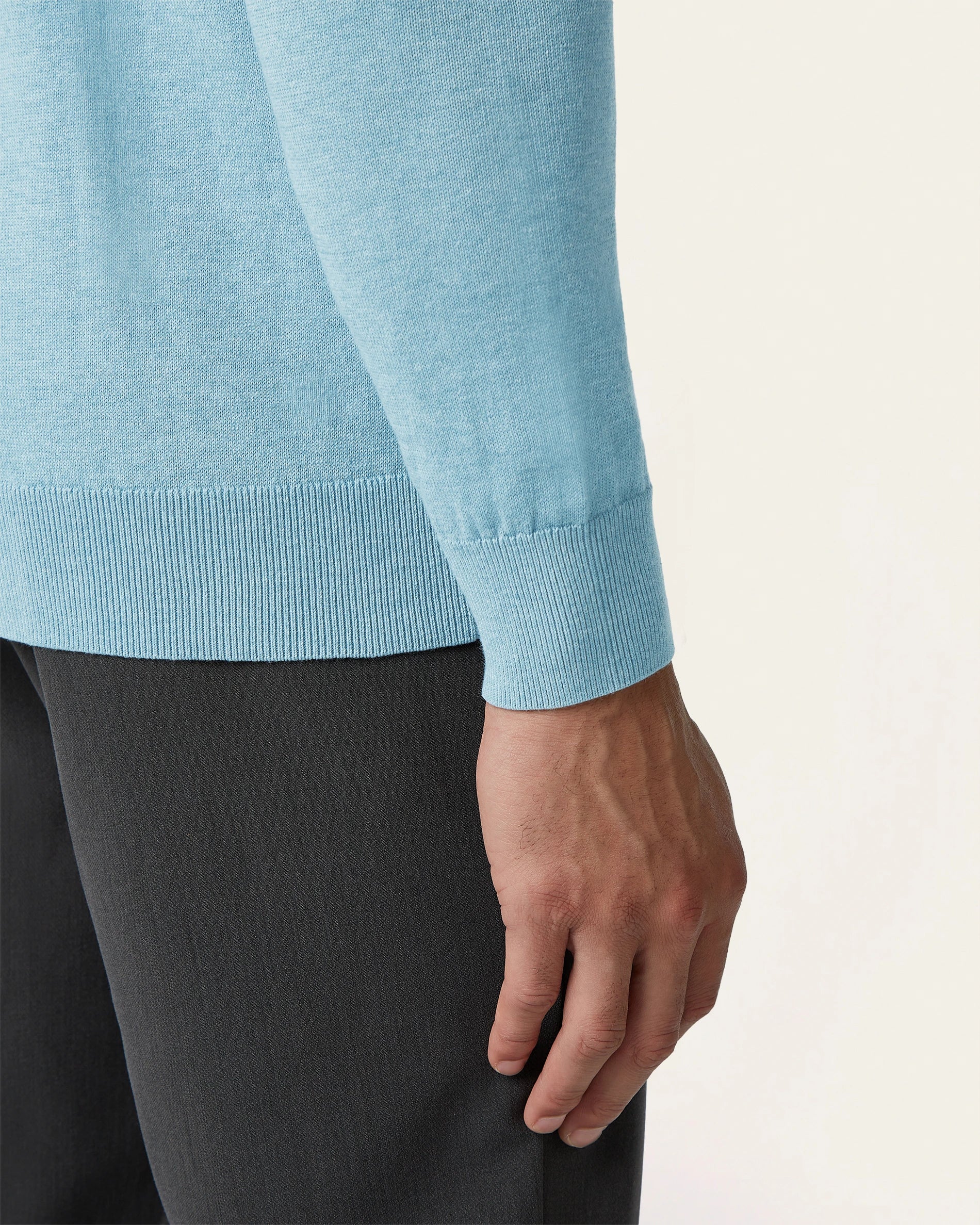 Seawool Crewneck Light Blue - Image 4