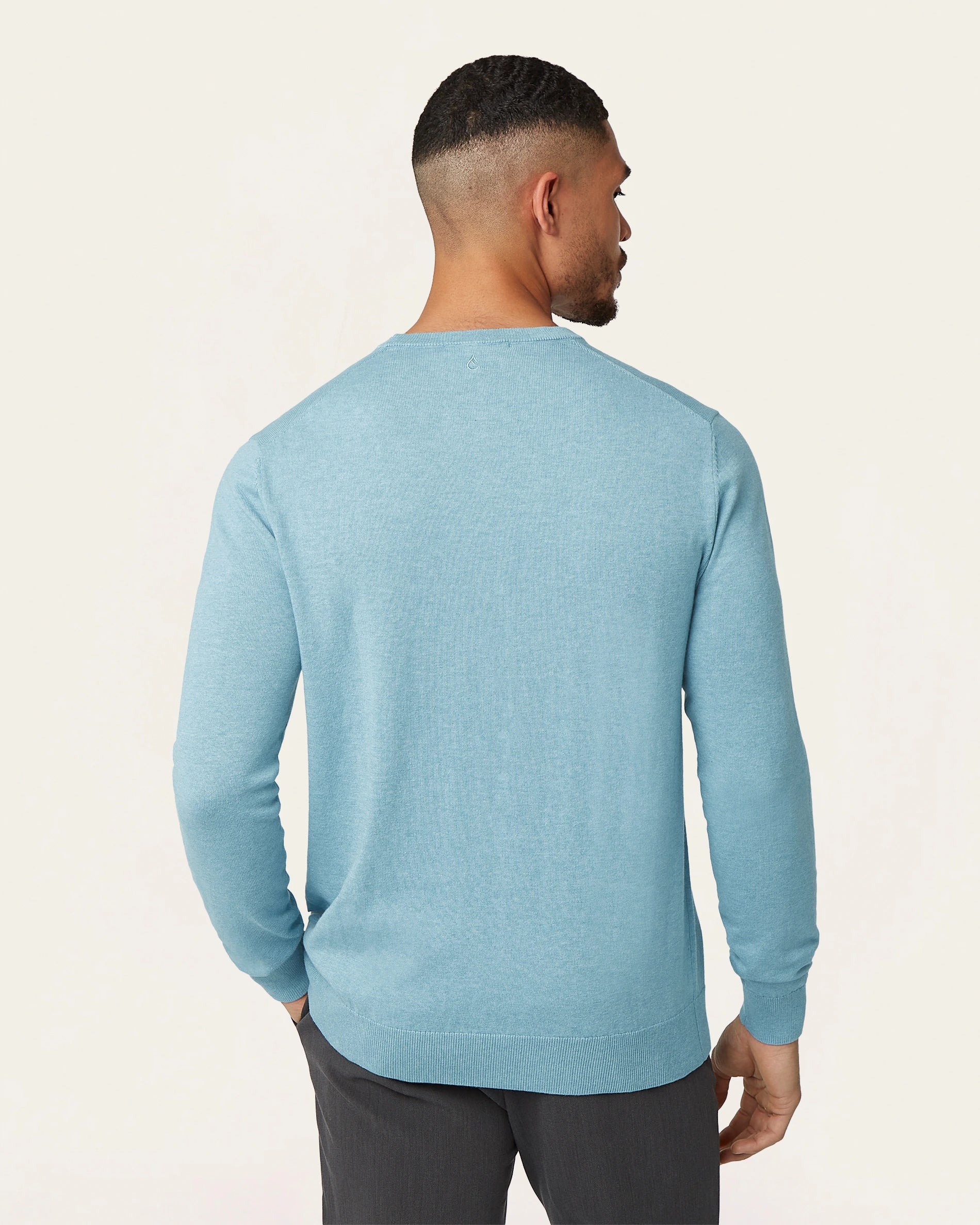 Seawool Crewneck Light Blue - Image 5