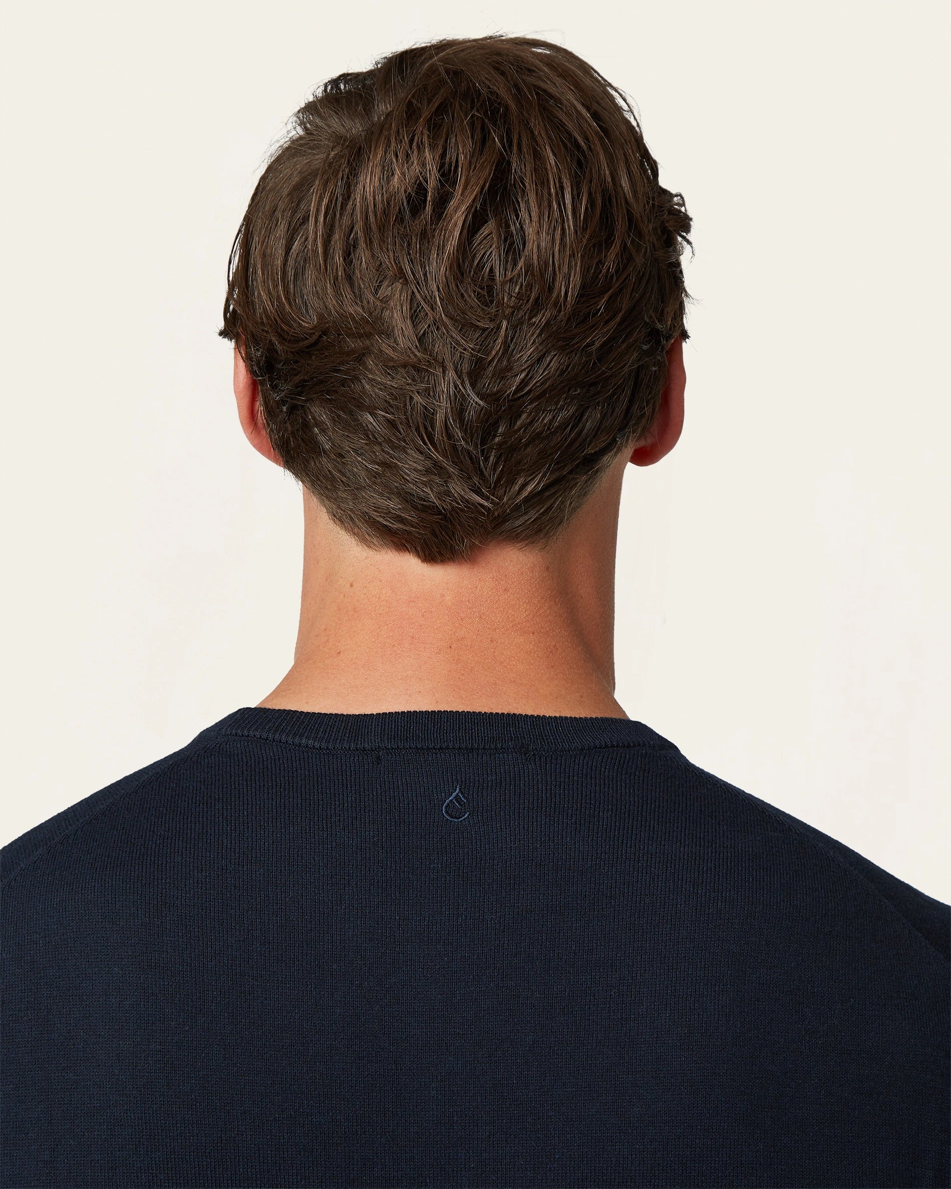 Seawool Crewneck Navy - Image 6