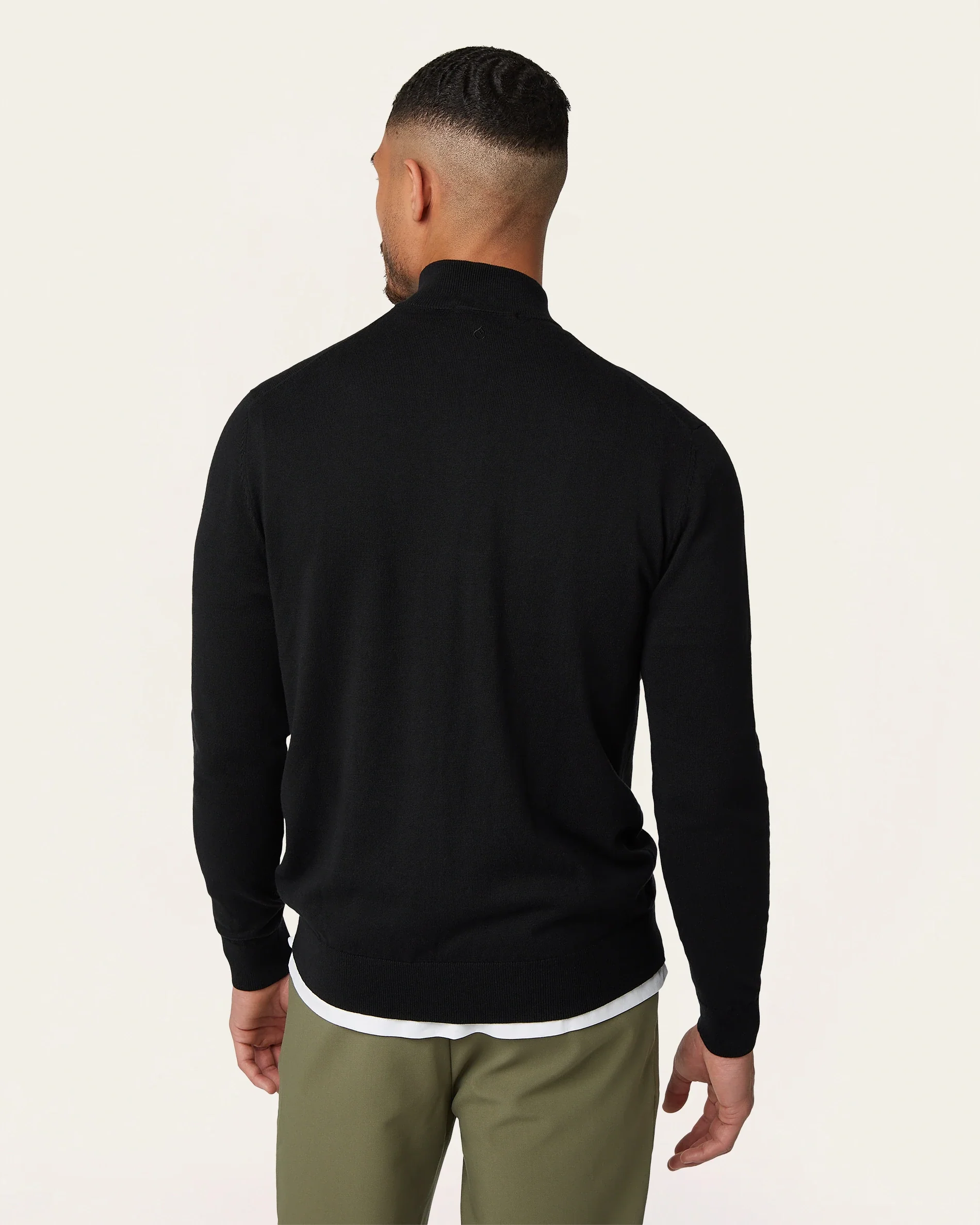 Seawool Half Zip Black - Image 4