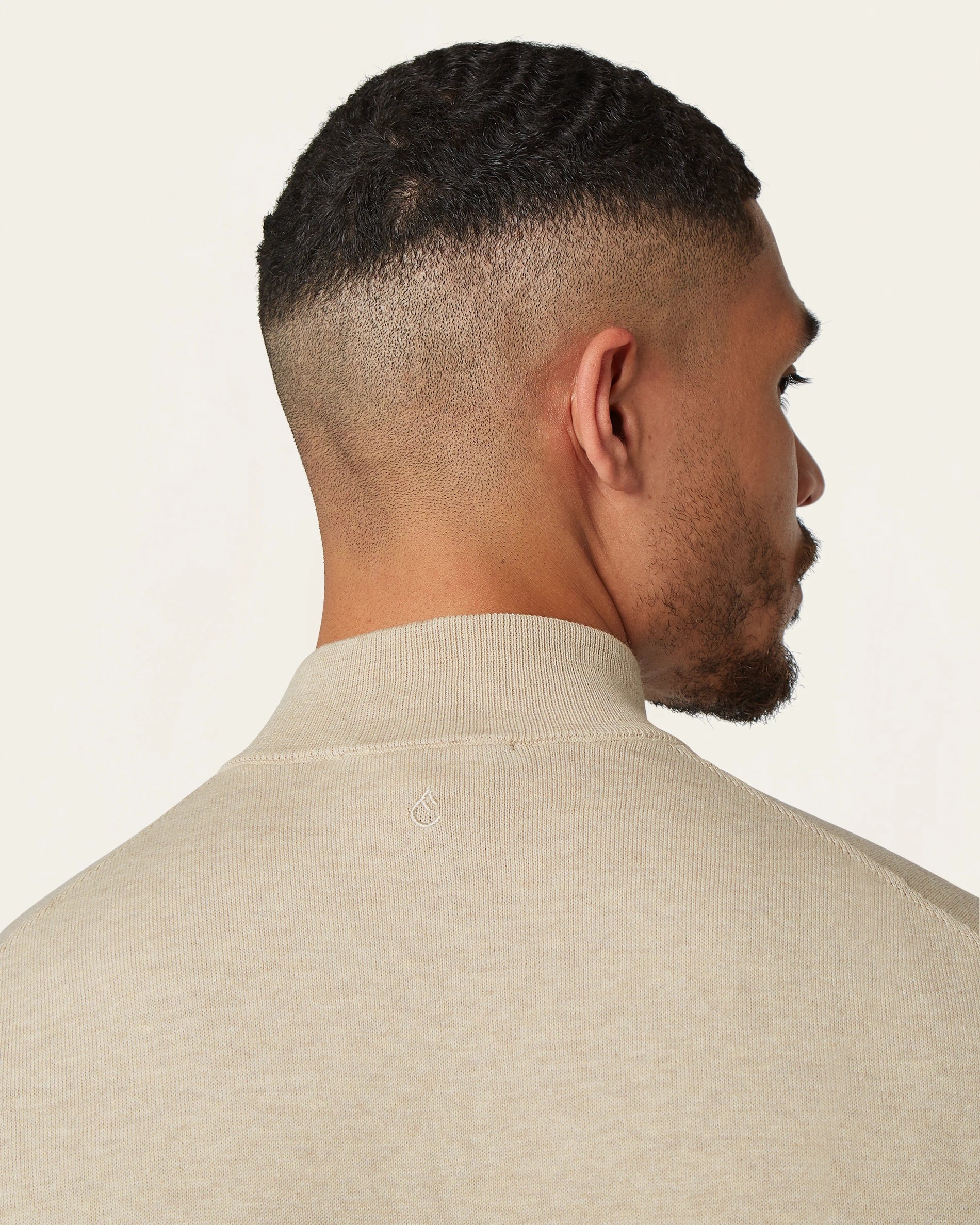 Seawool Half Zip Sand - Image 4