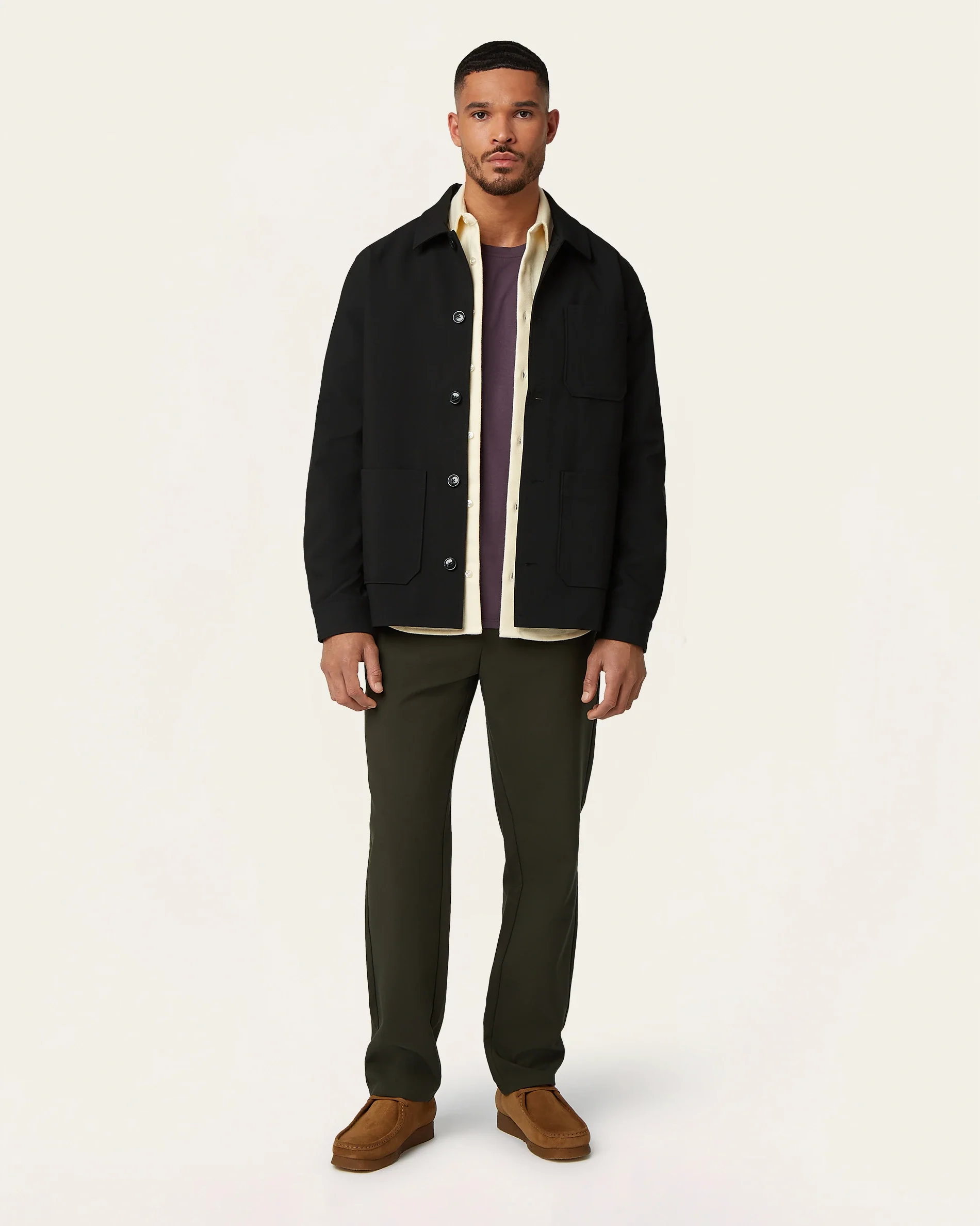 Shirt Jacket Black - Image 5