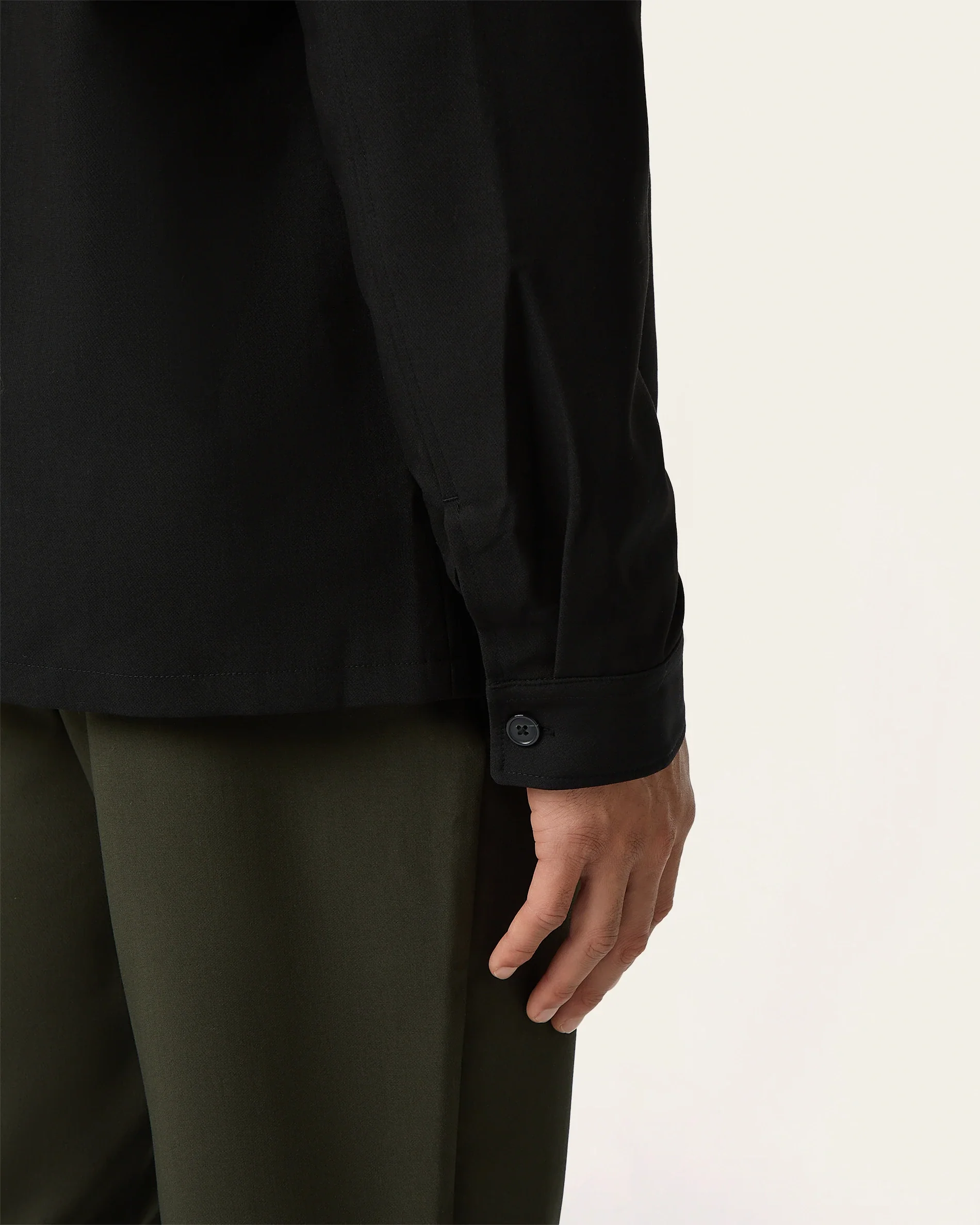 Shirt Jacket Black - Image 6