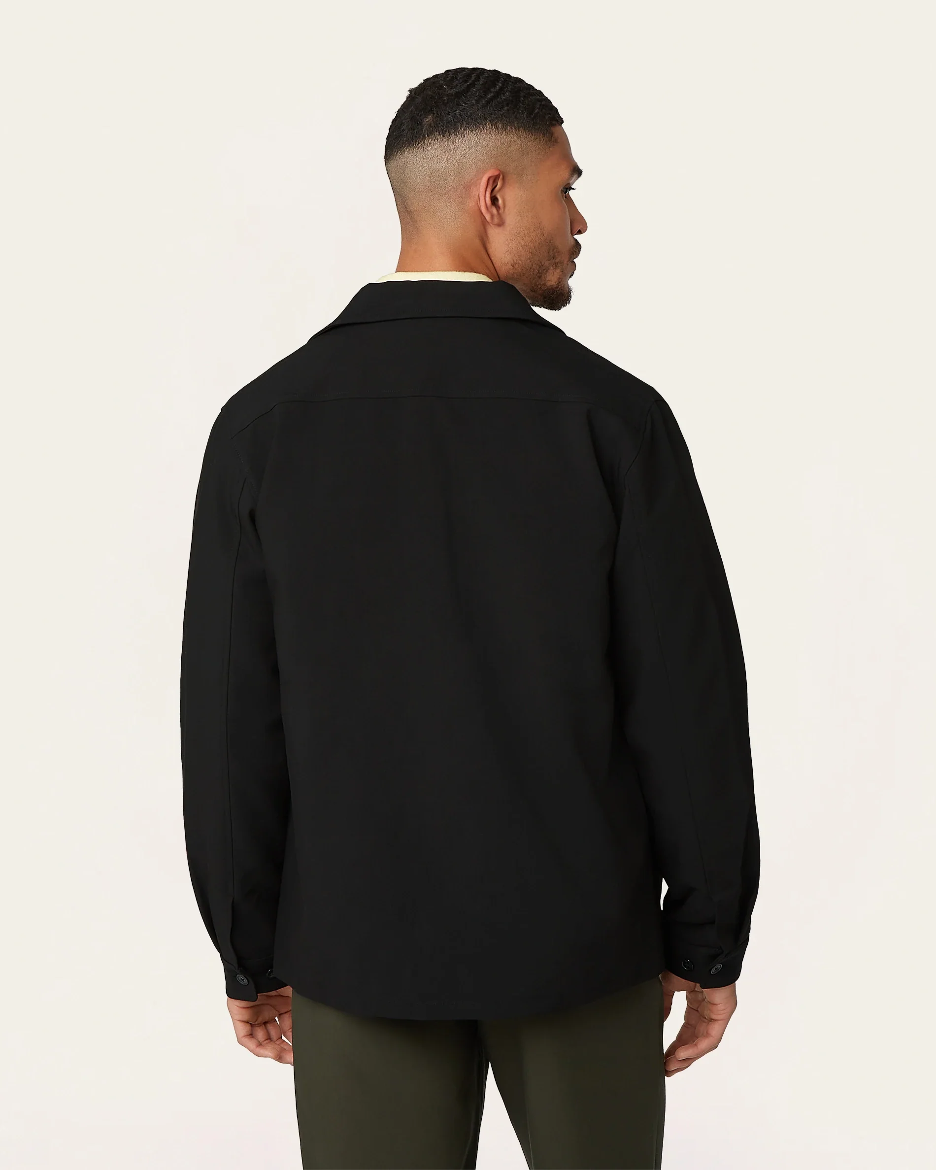 Shirt Jacket Black - Image 7