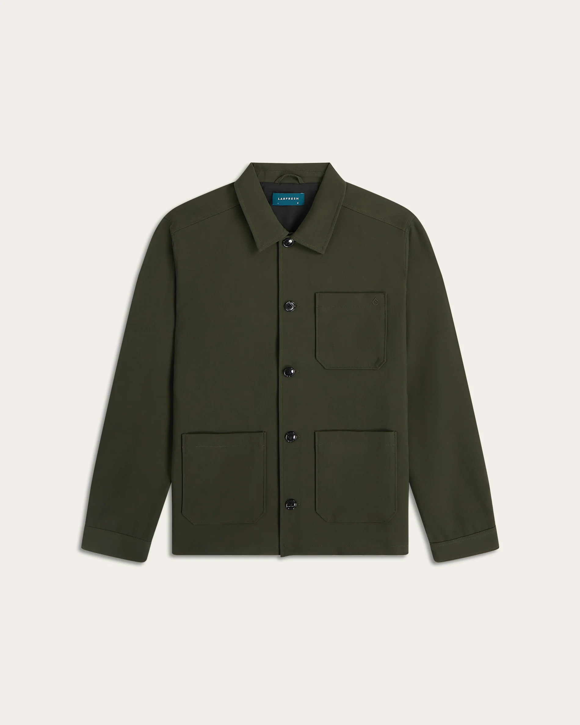Shirt Jacket Dark Green - Image 9