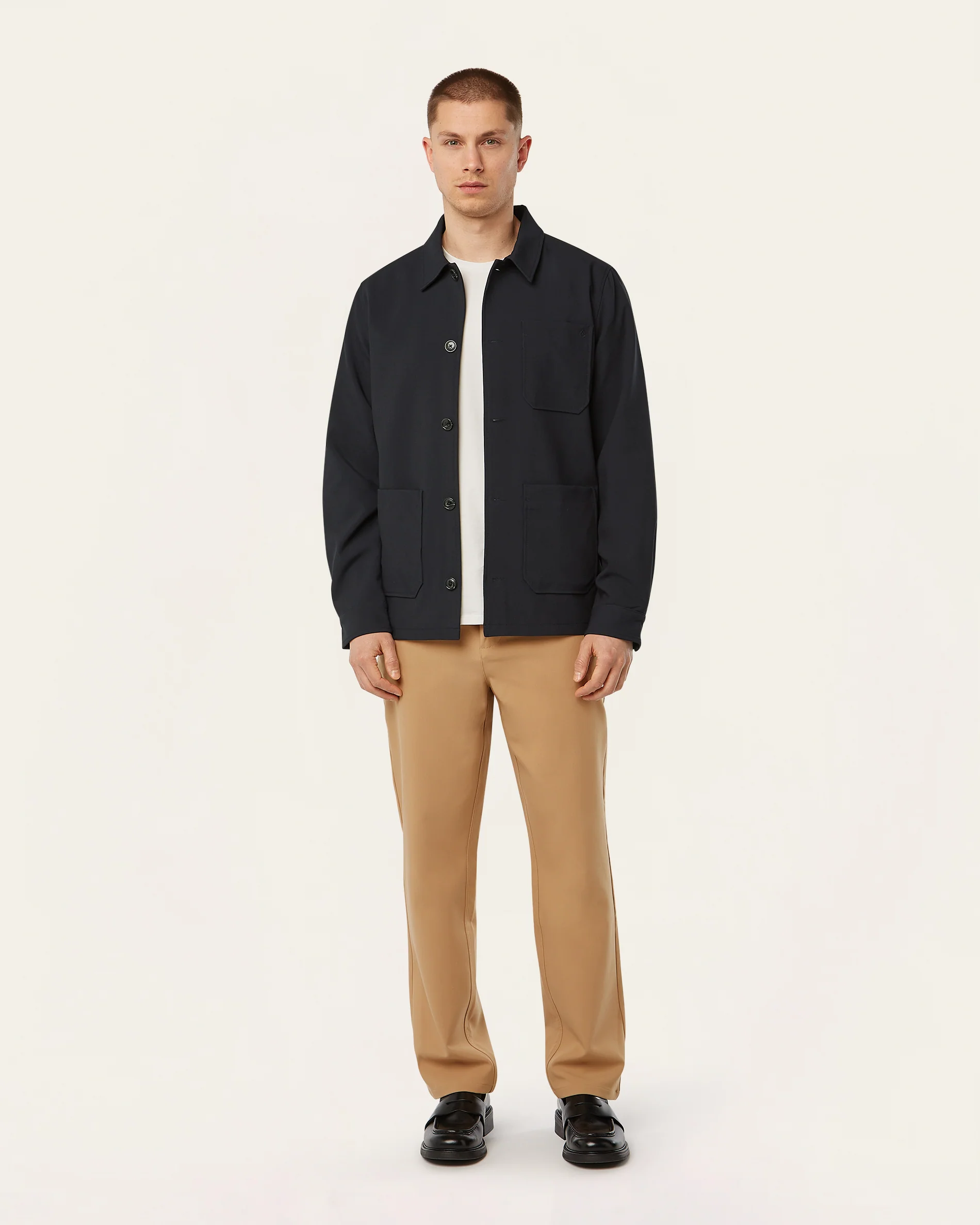 Shirt Jacket Navy - Image 5