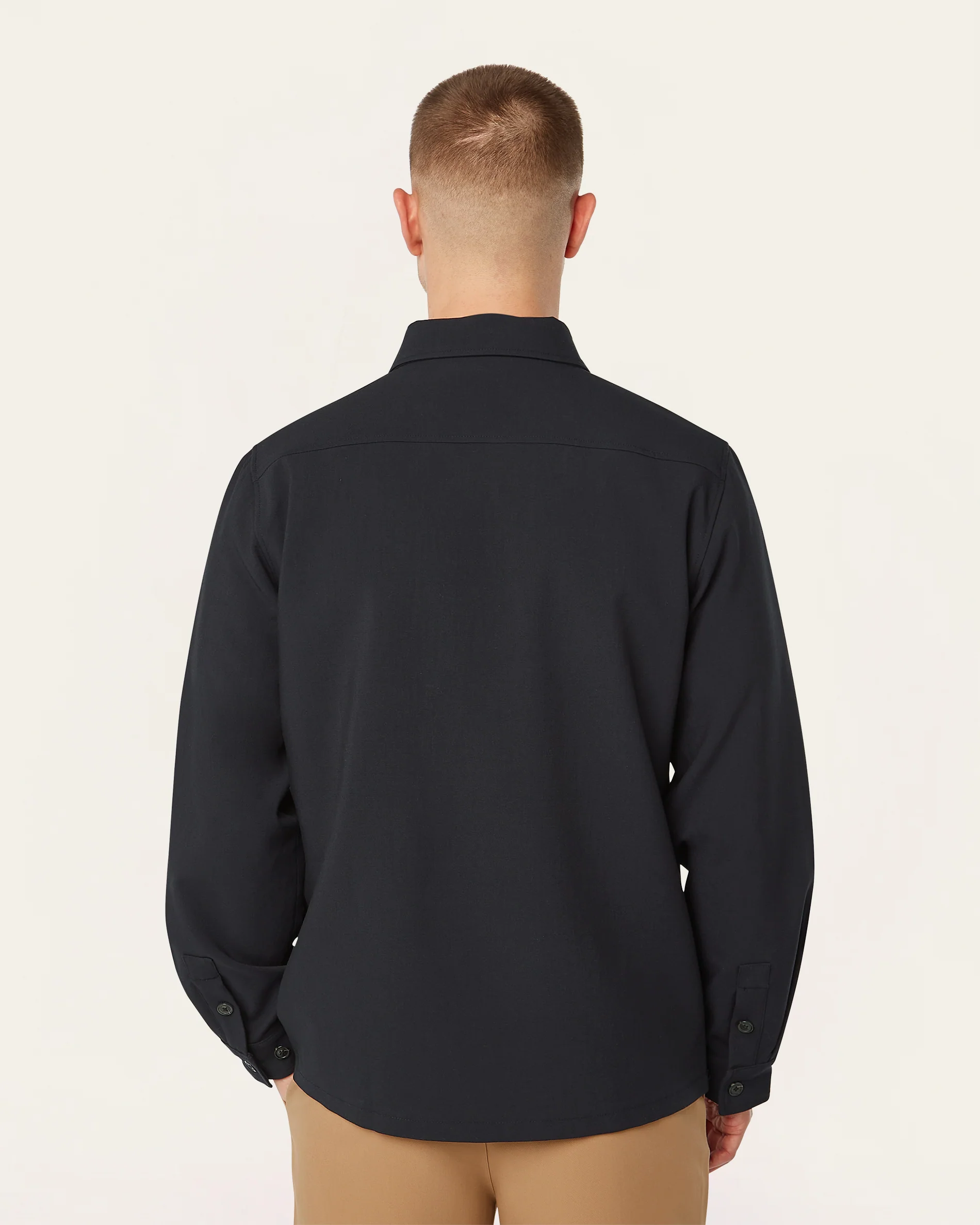 Shirt Jacket Navy - Image 7