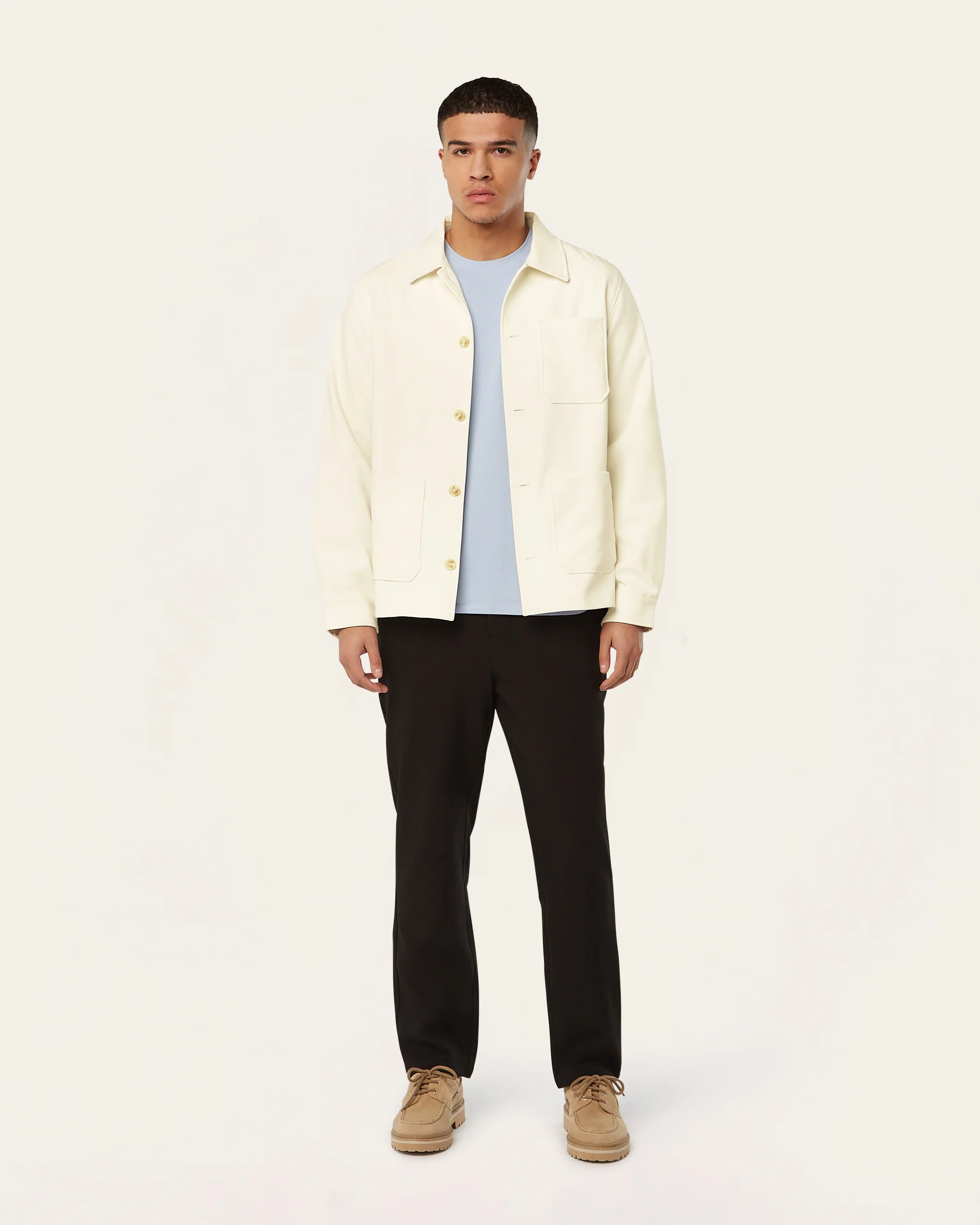 Shirt Jacket Off White - Image 5