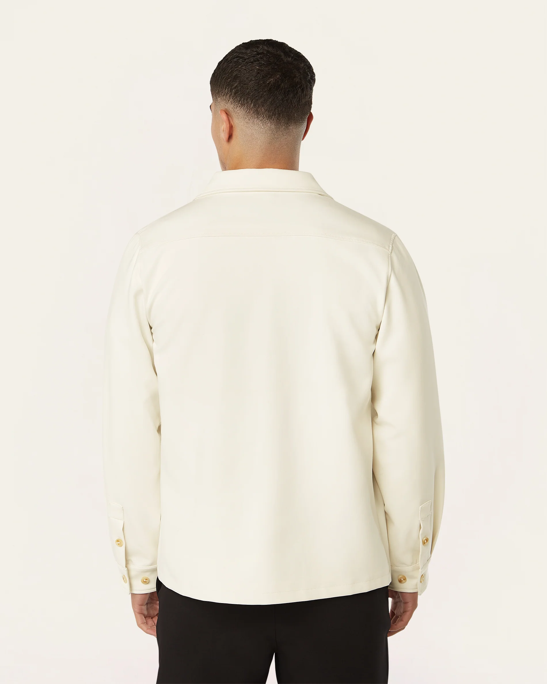 Shirt Jacket Off White - Image 7
