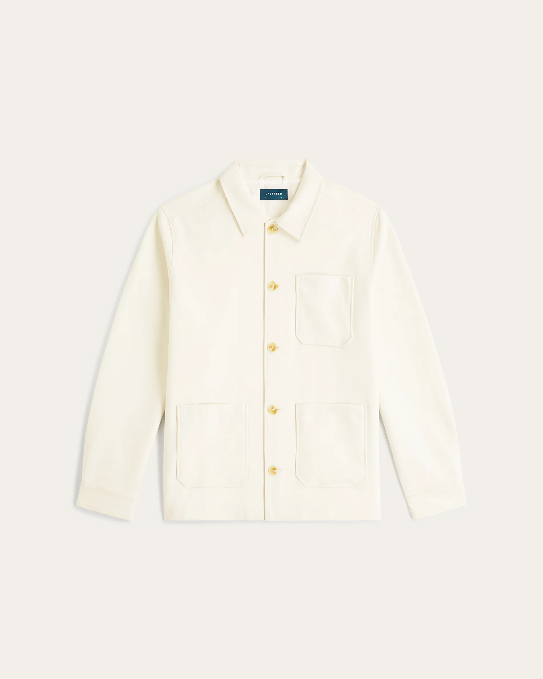 Shirt Jacket Off White - Image 8