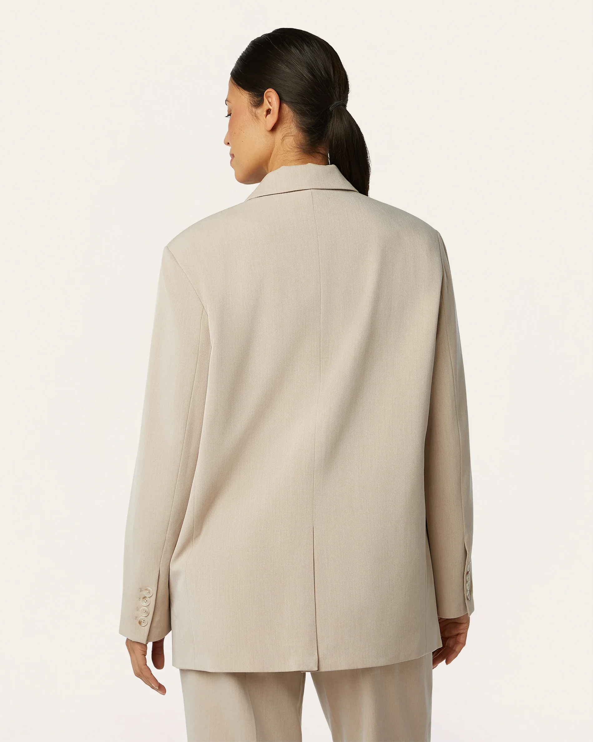 Signature Blazer - Sand - Image 5