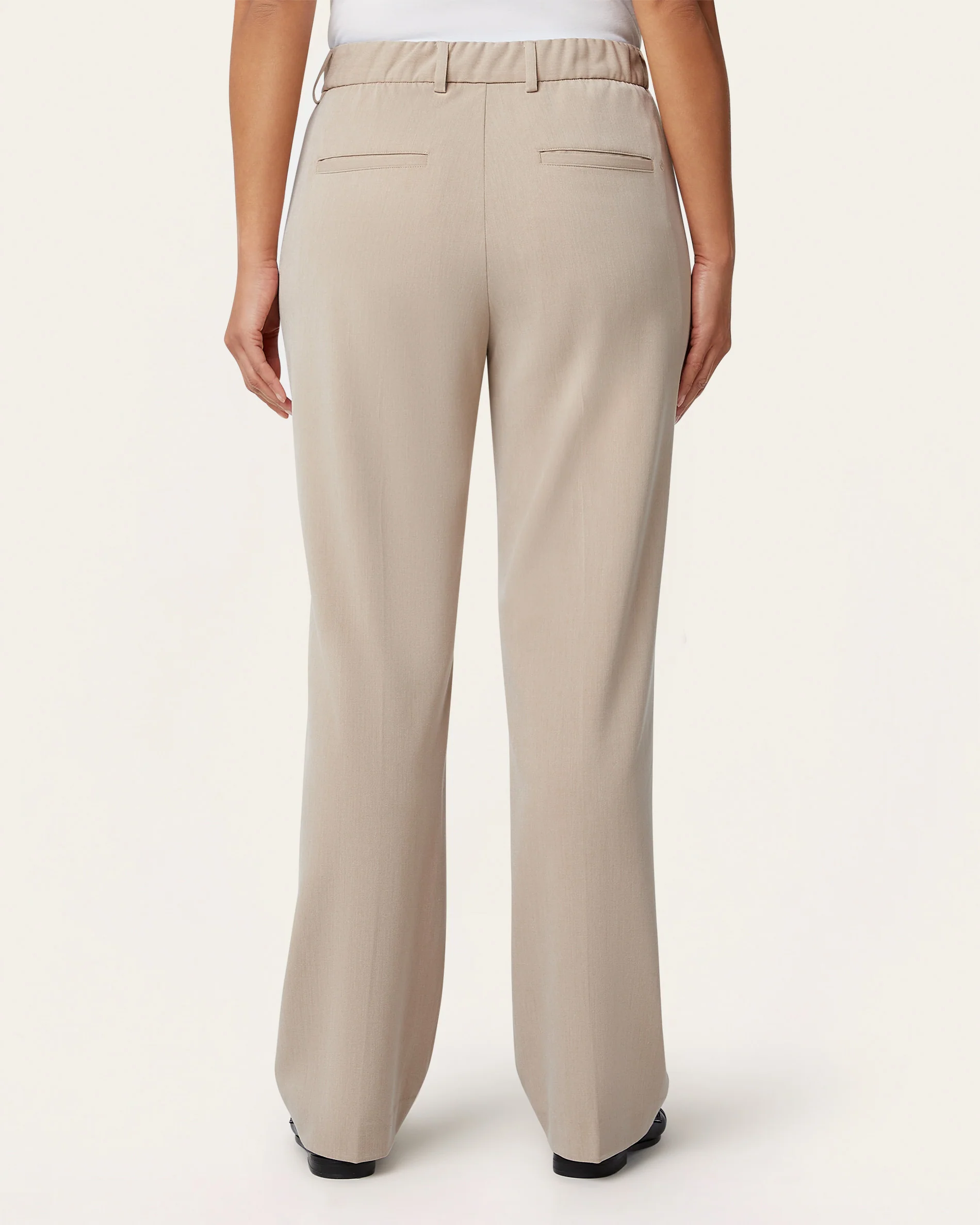 Straight Signature pants - Sand - Image 3