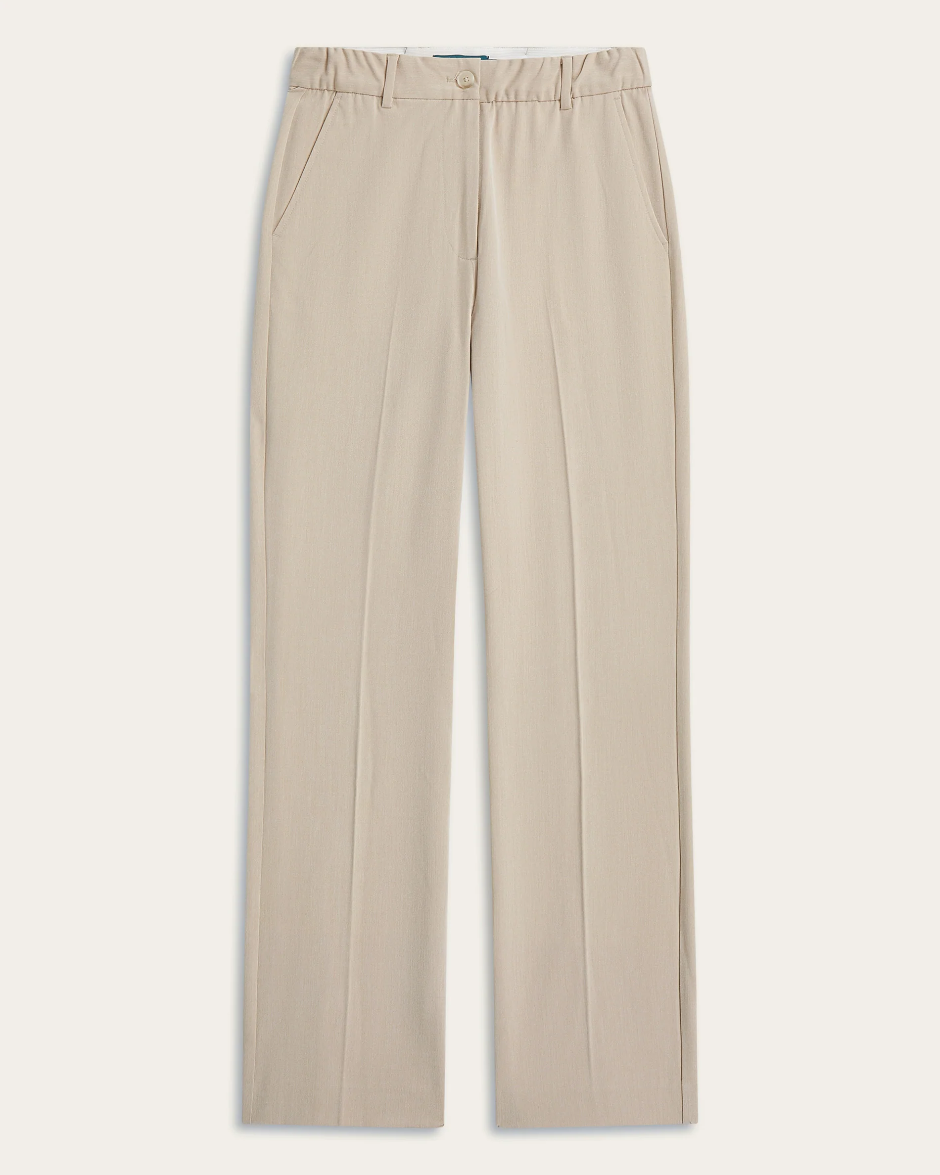 Straight Signature pants - Sand - Image 4