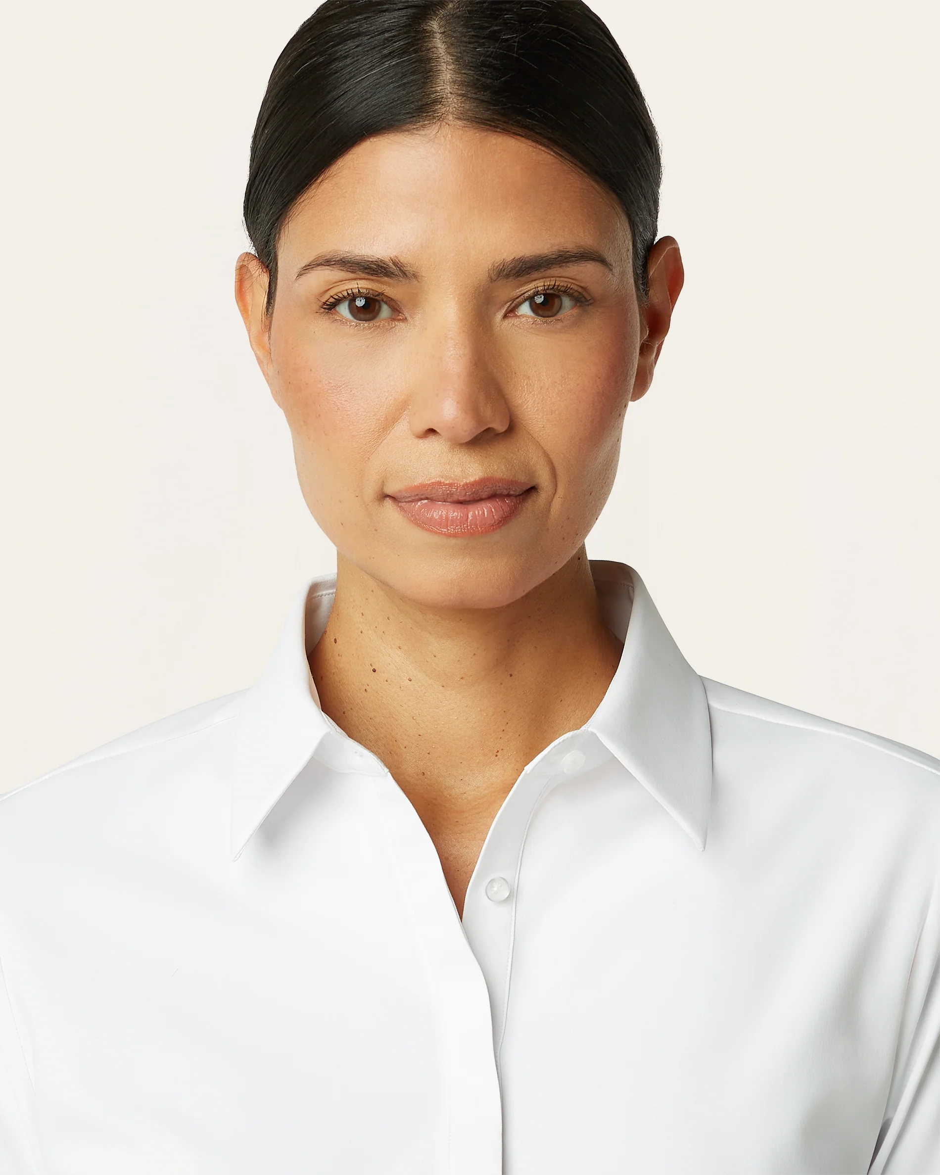 Slim fit Blouse - White - Image 3