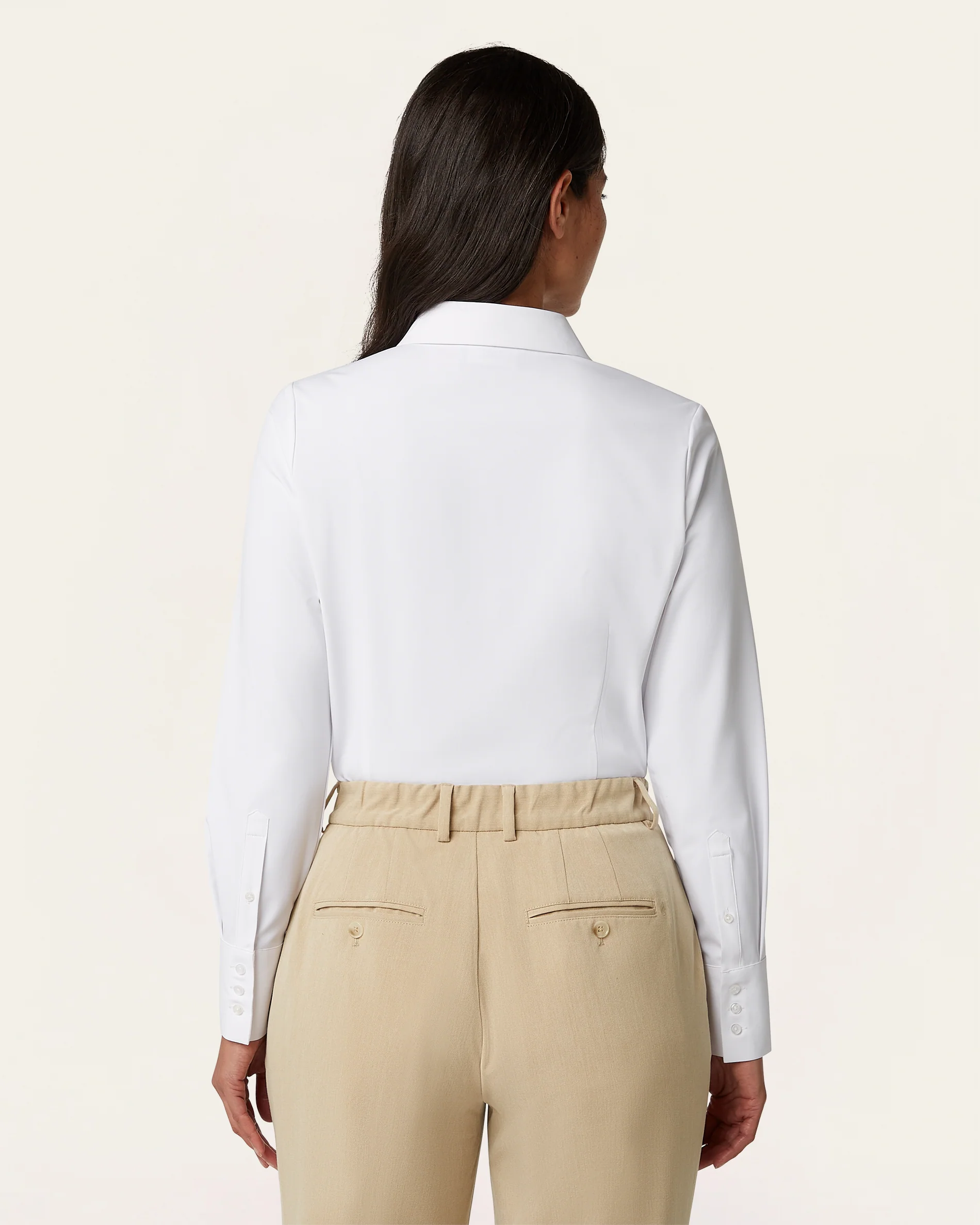 Slim fit Blouse - White - Image 5