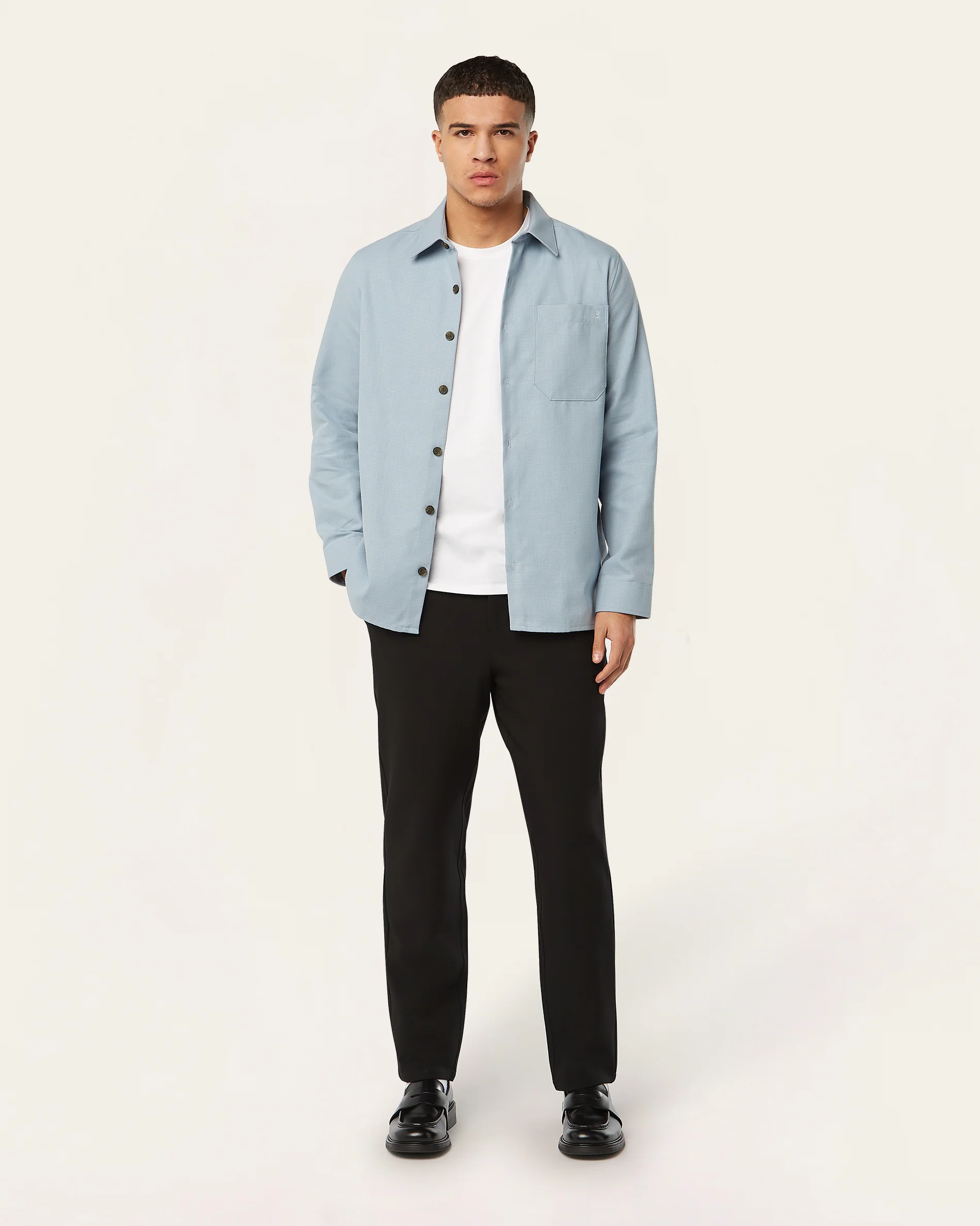 Overshirt Light Blue - Image 3
