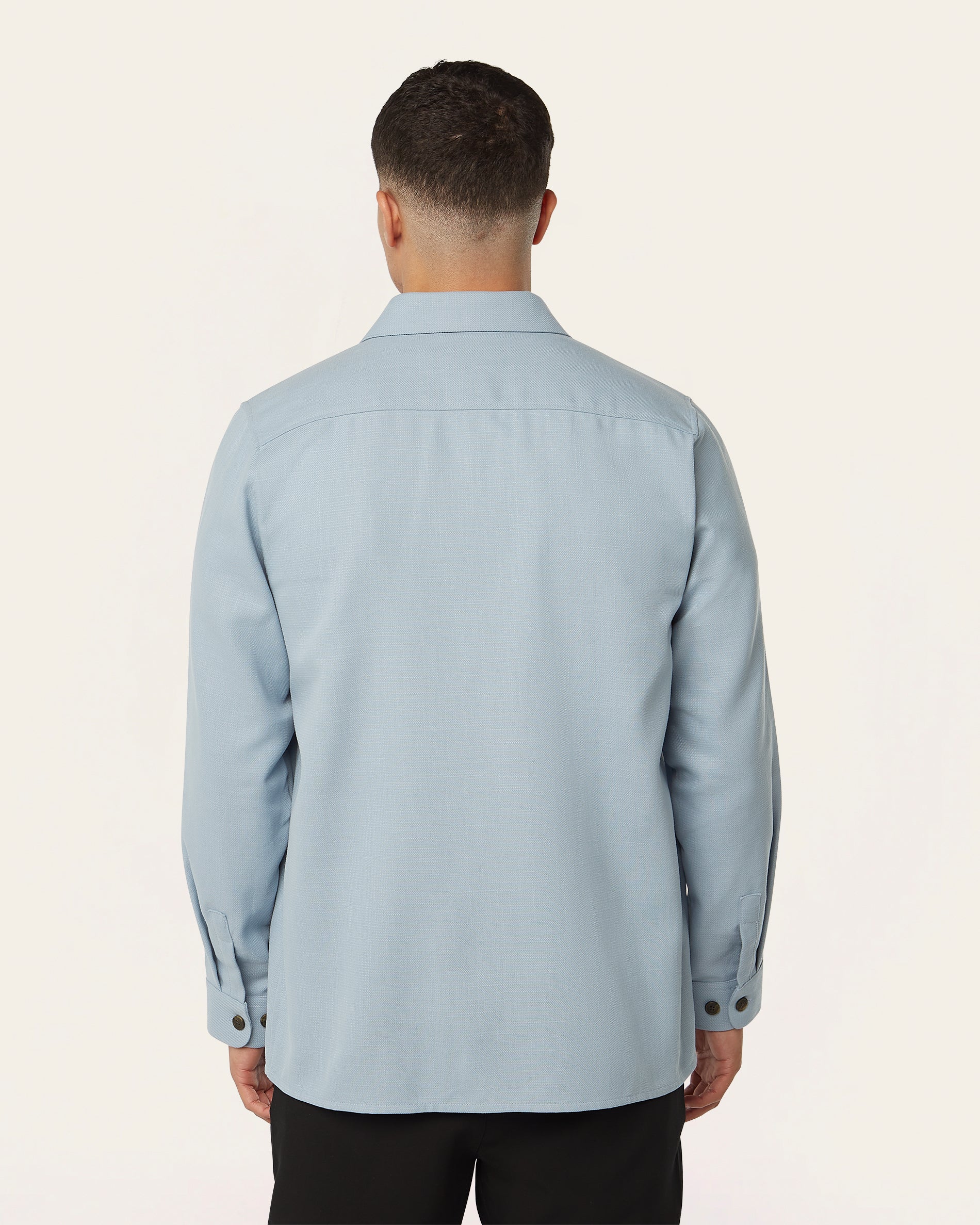 Overshirt Light Blue - Image 7