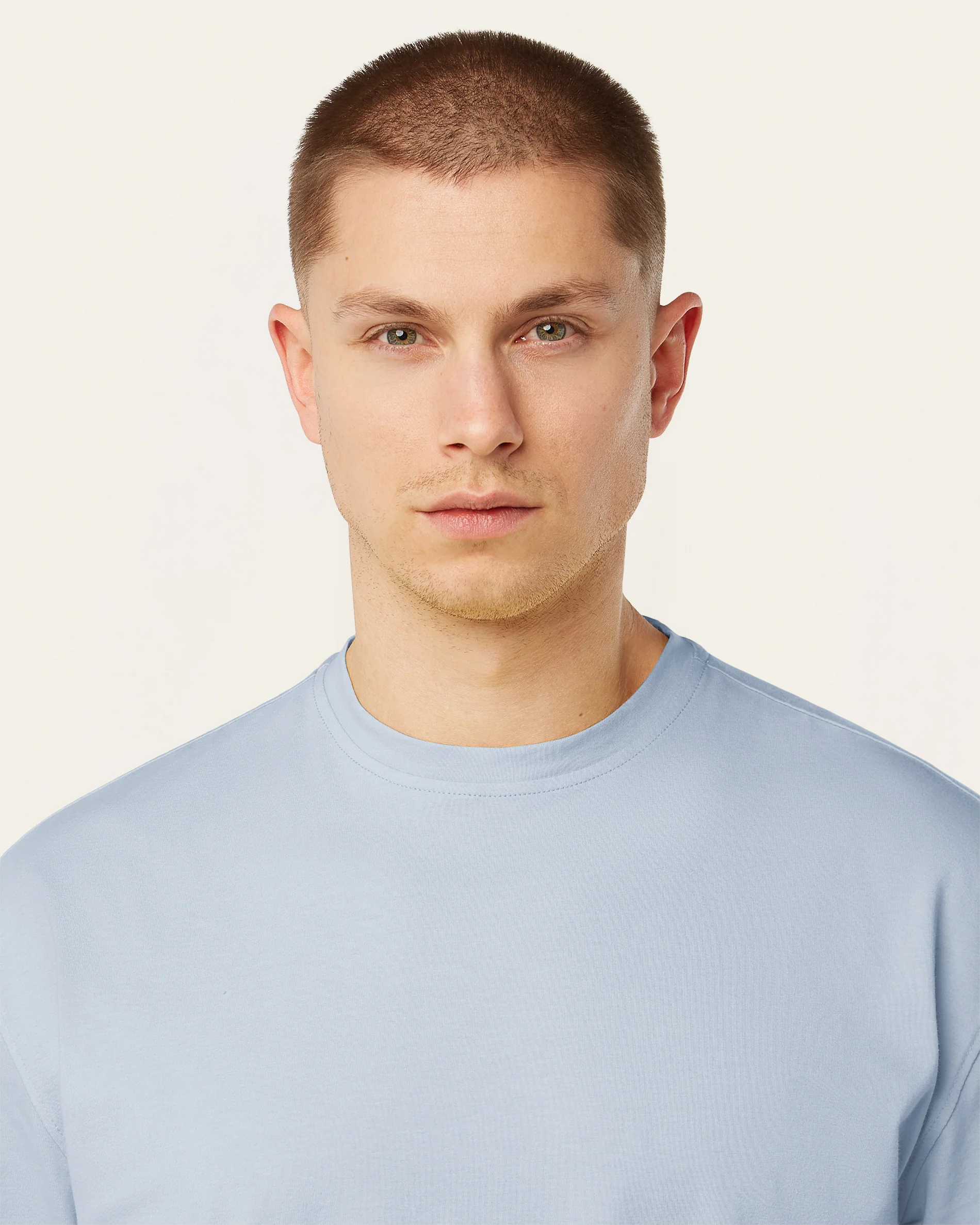 Relaxed T-shirt Light Blue - Image 3
