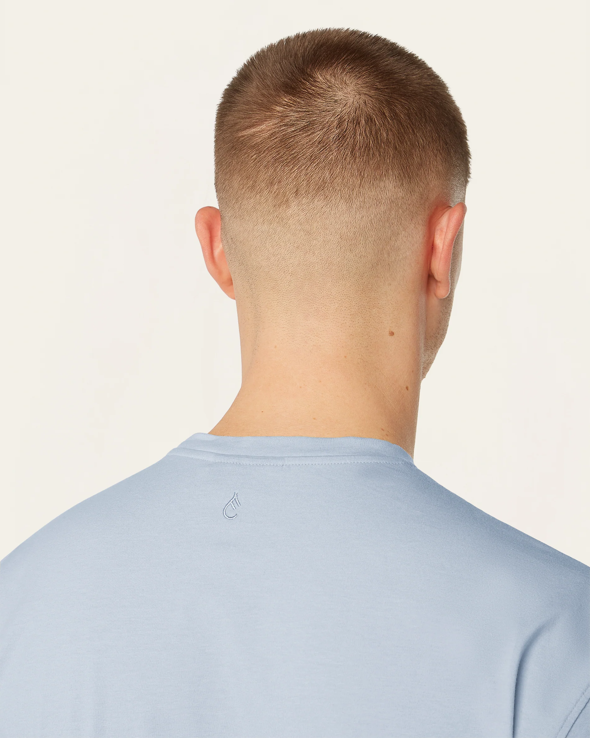 Relaxed T-shirt Light Blue - Image 5