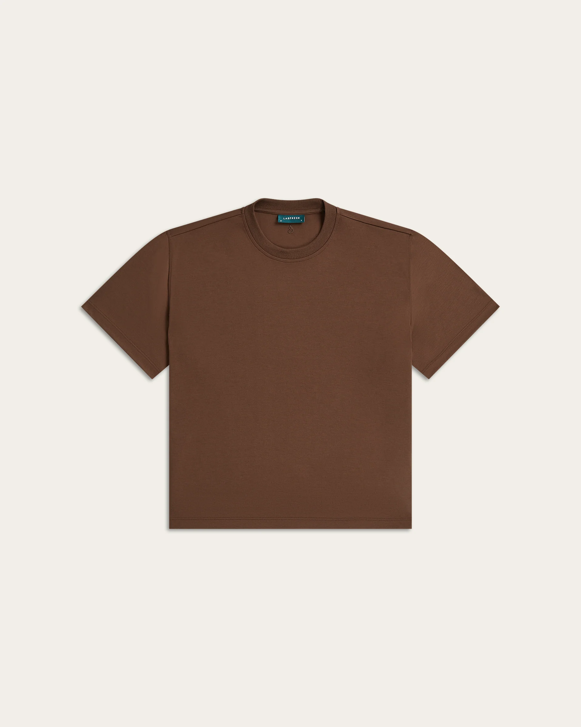 Interlock Boxy Fit T-shirt - Brown - Image 5