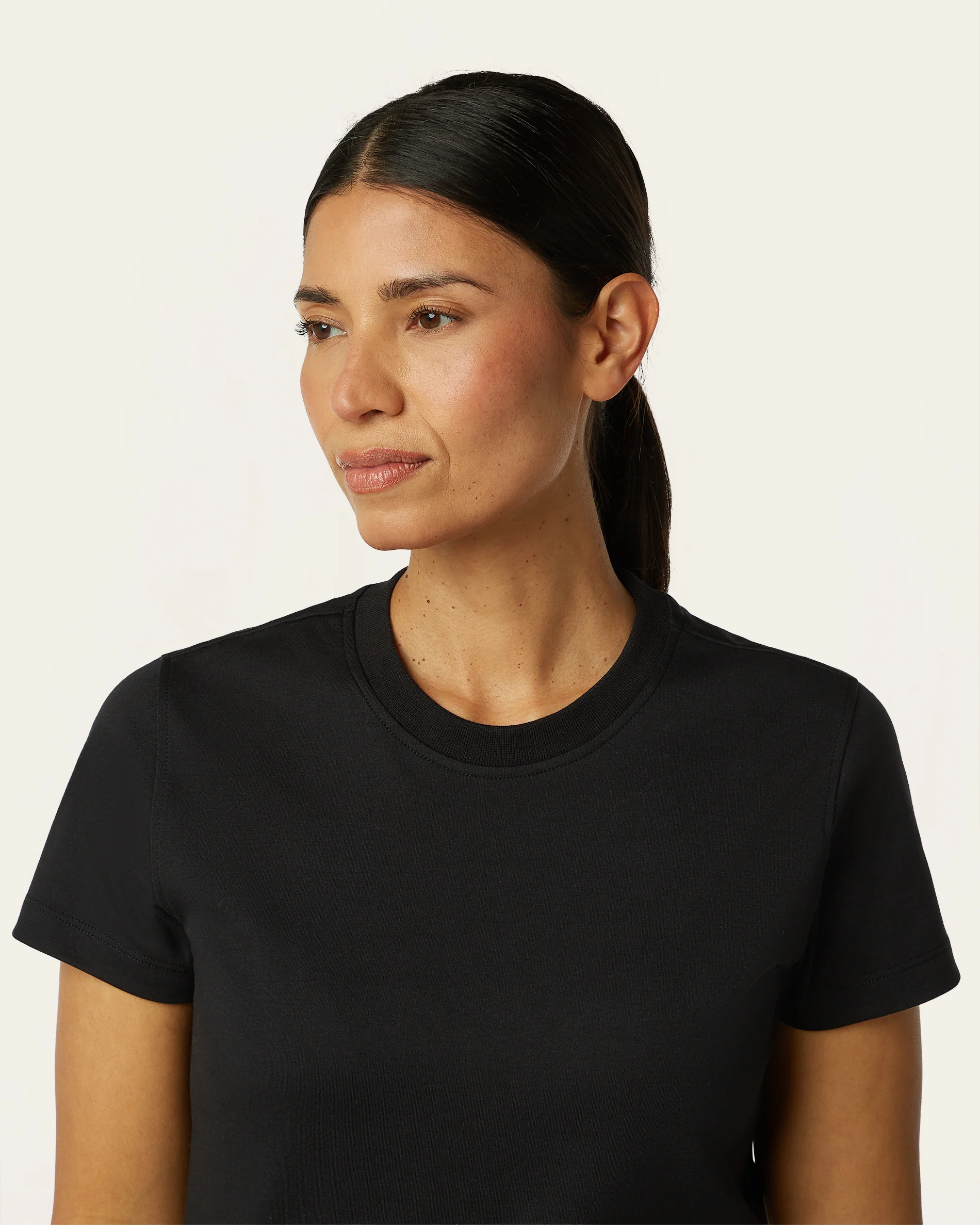 Interlock Slim T-shirt - Black - Image 2