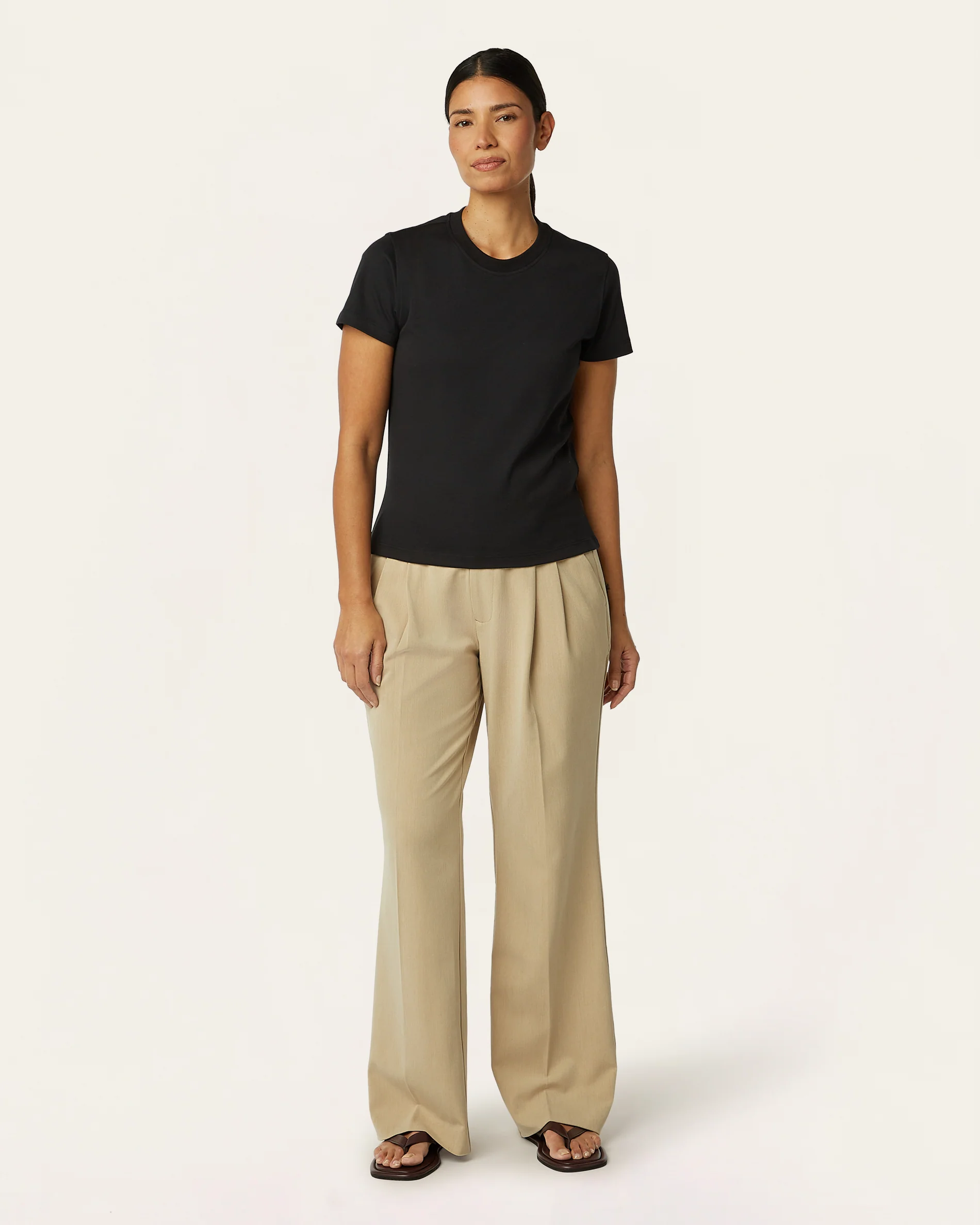 Interlock Slim T-shirt - Black - Image 3