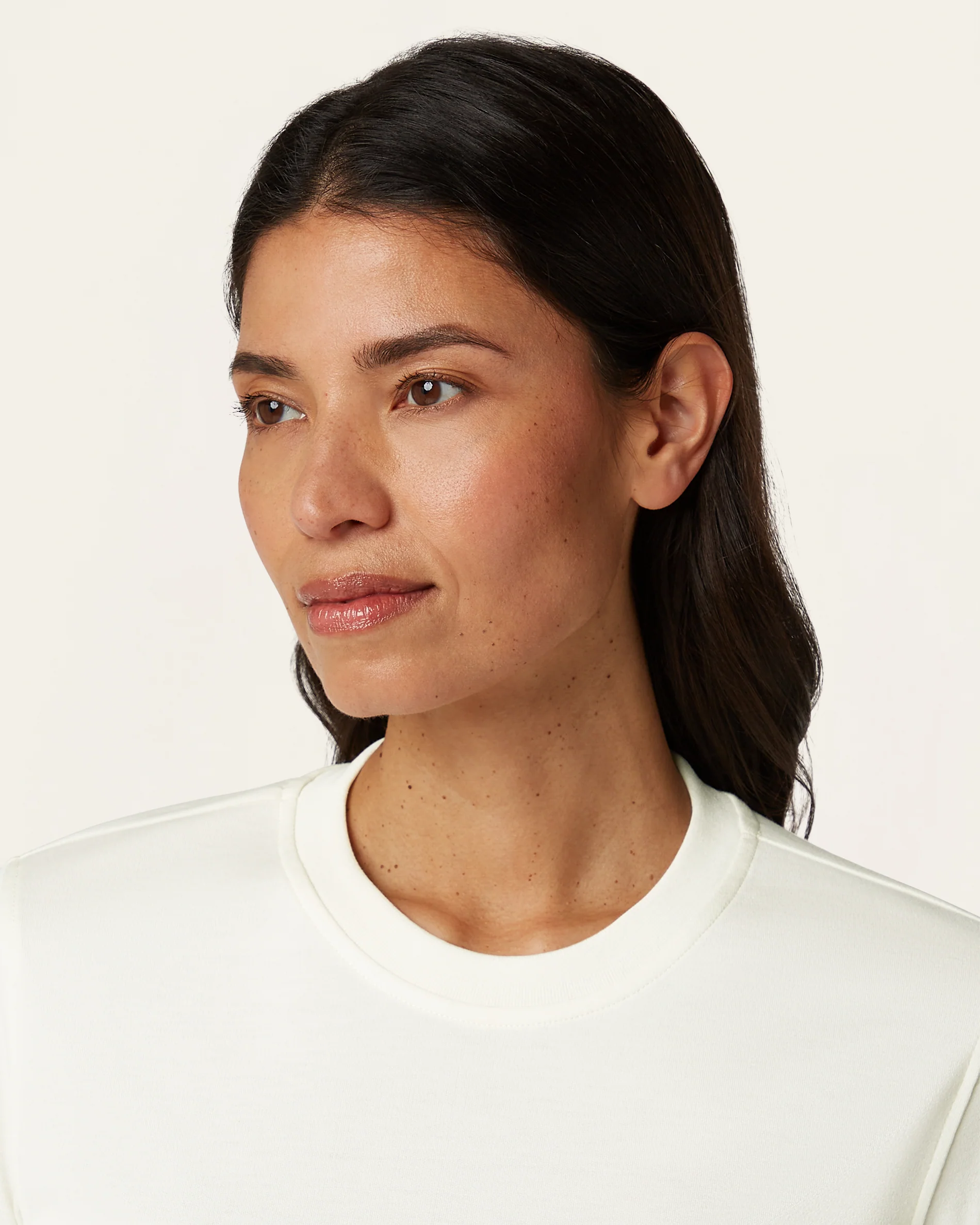 Interlock Slim T-shirt - Off white - Image 2