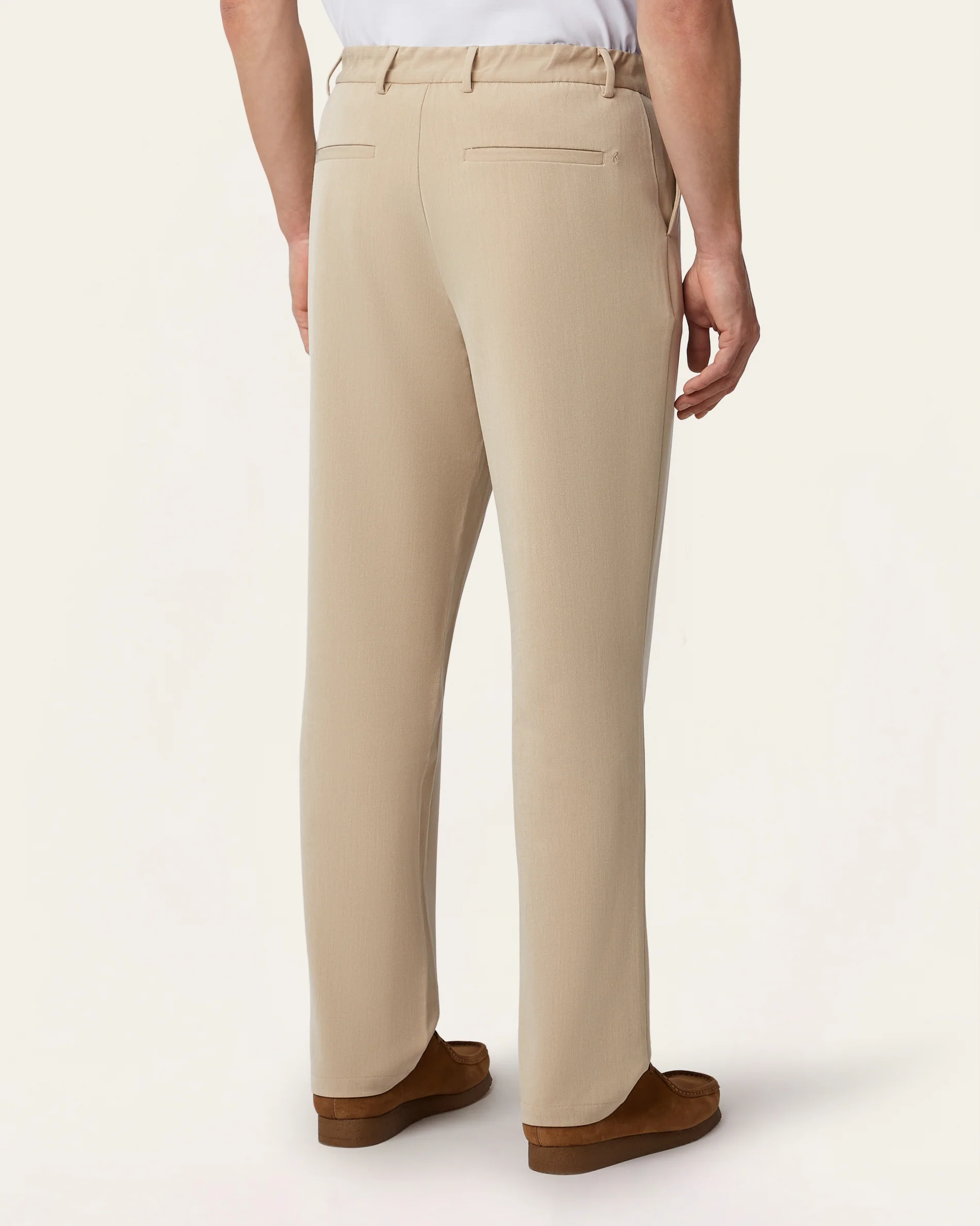 Straight Everyday Pants Sand - Image 3