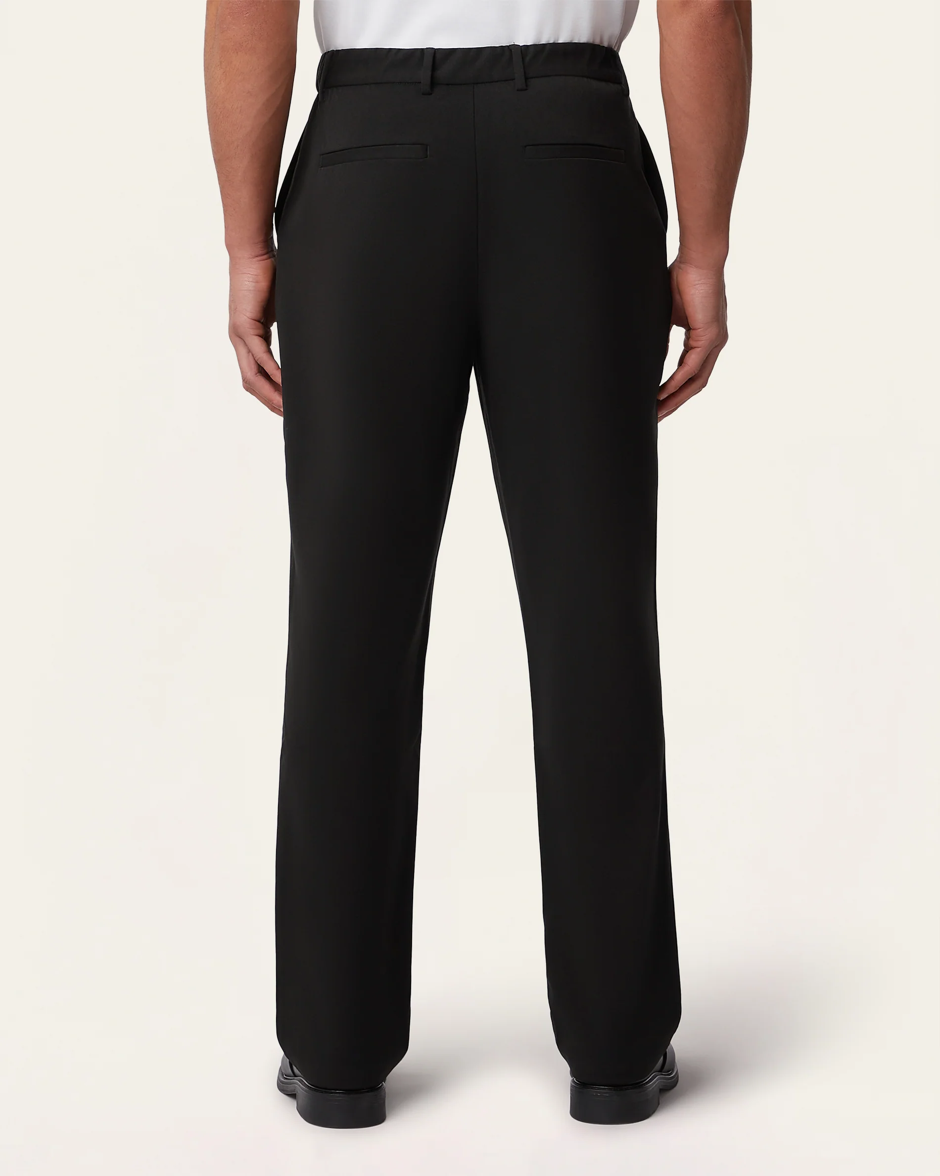 Straight Everyday Pants Black - Image 3