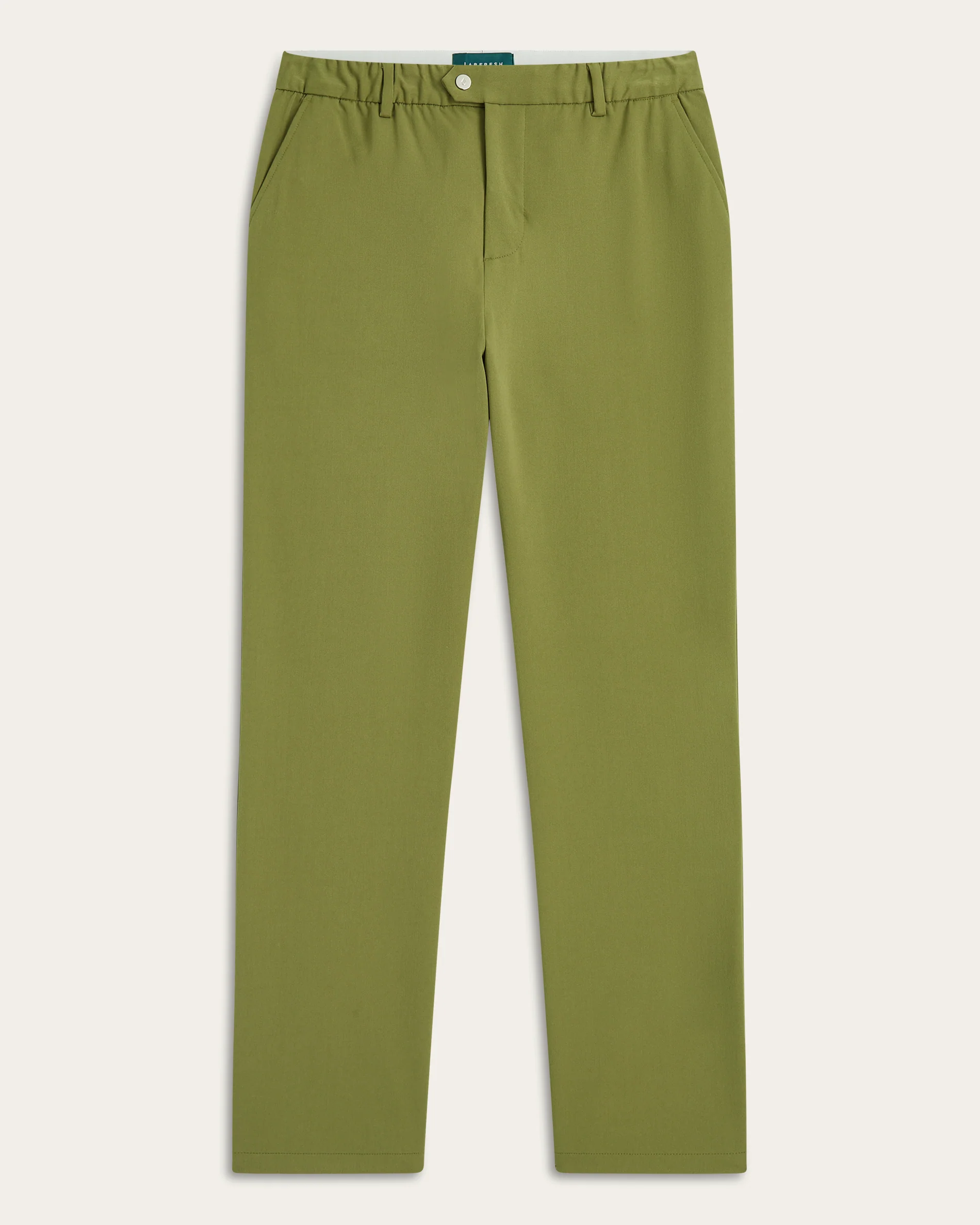 Straight Everyday Pants Olive - Image 5