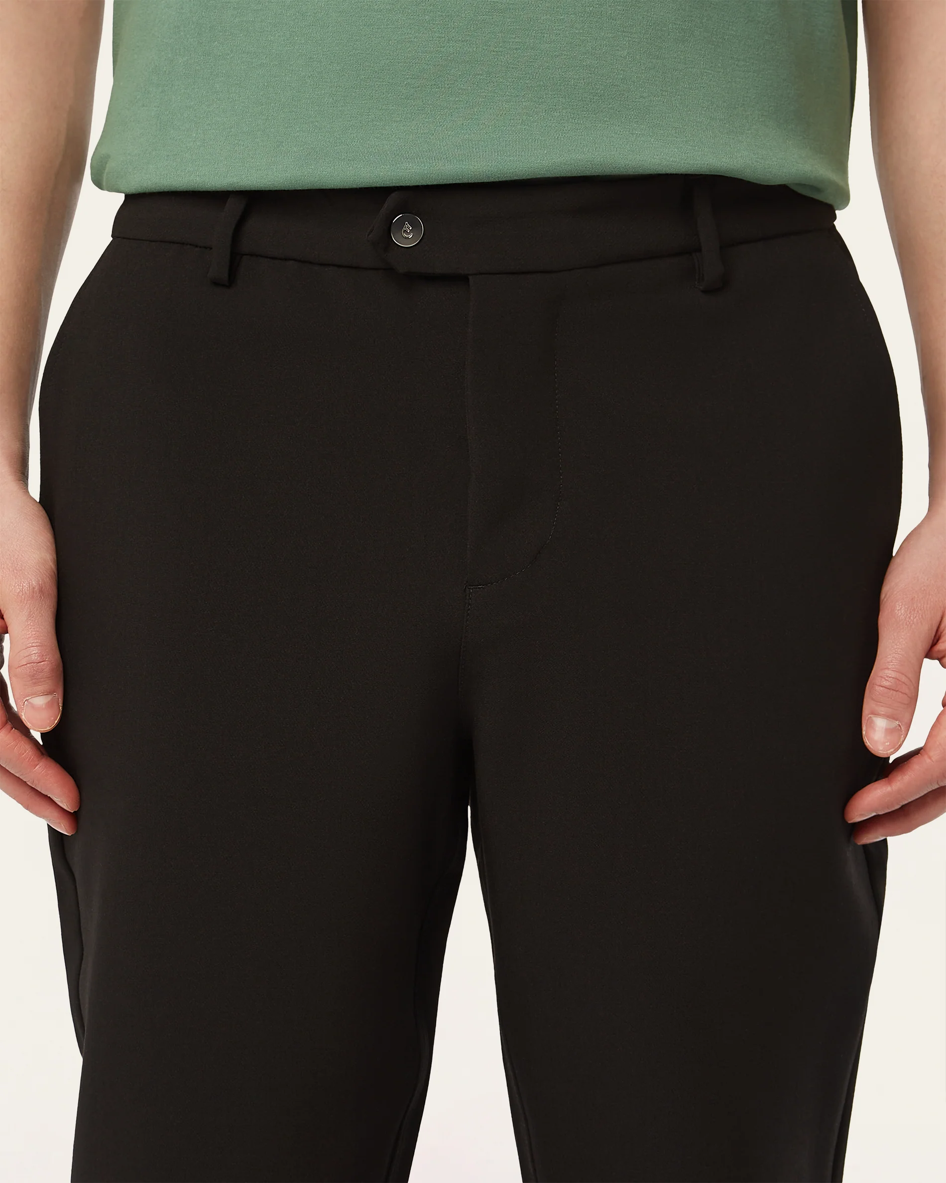 Straight Classic Pants Black - Image 4