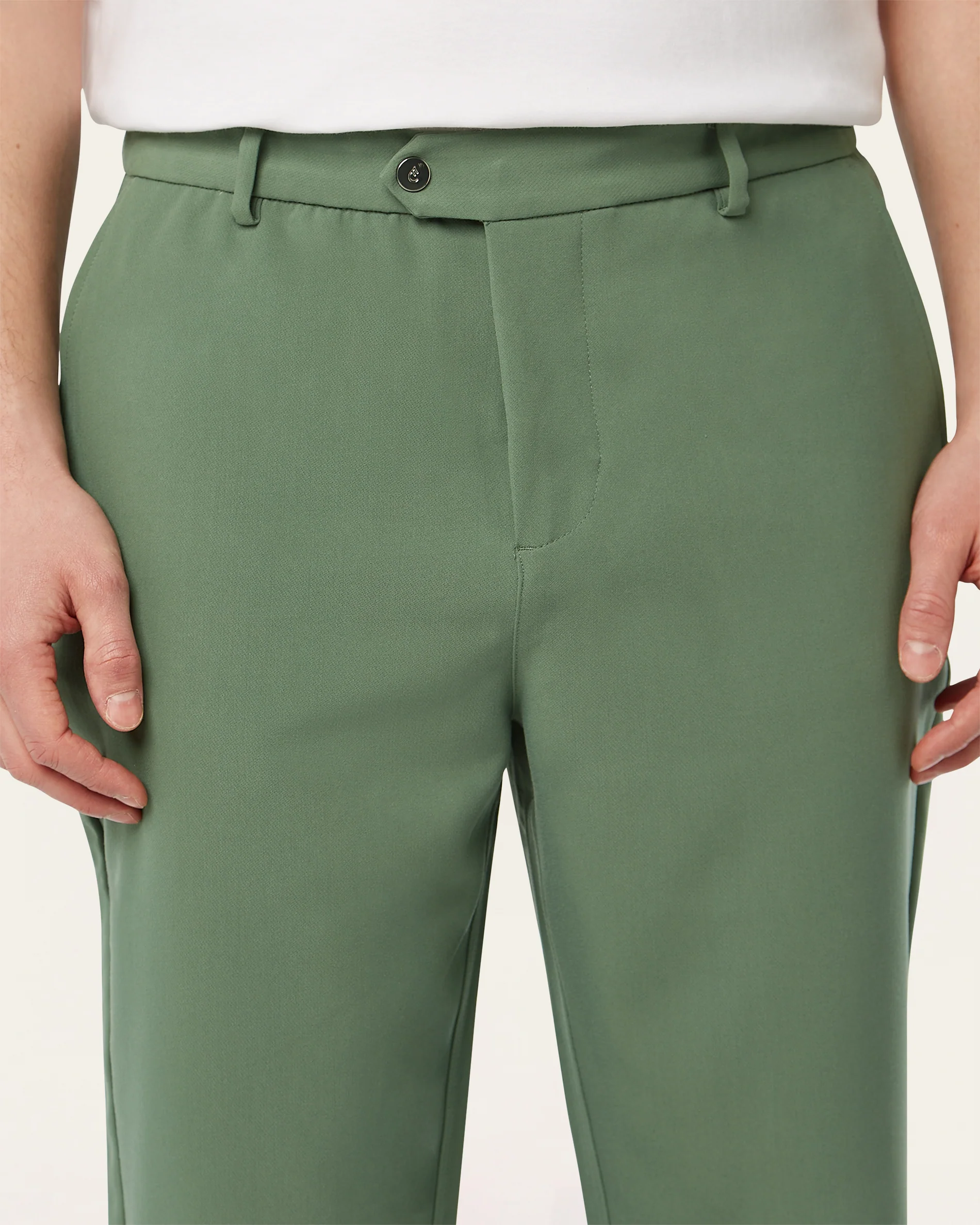 Straight Classic Pants Grass Green - Image 5