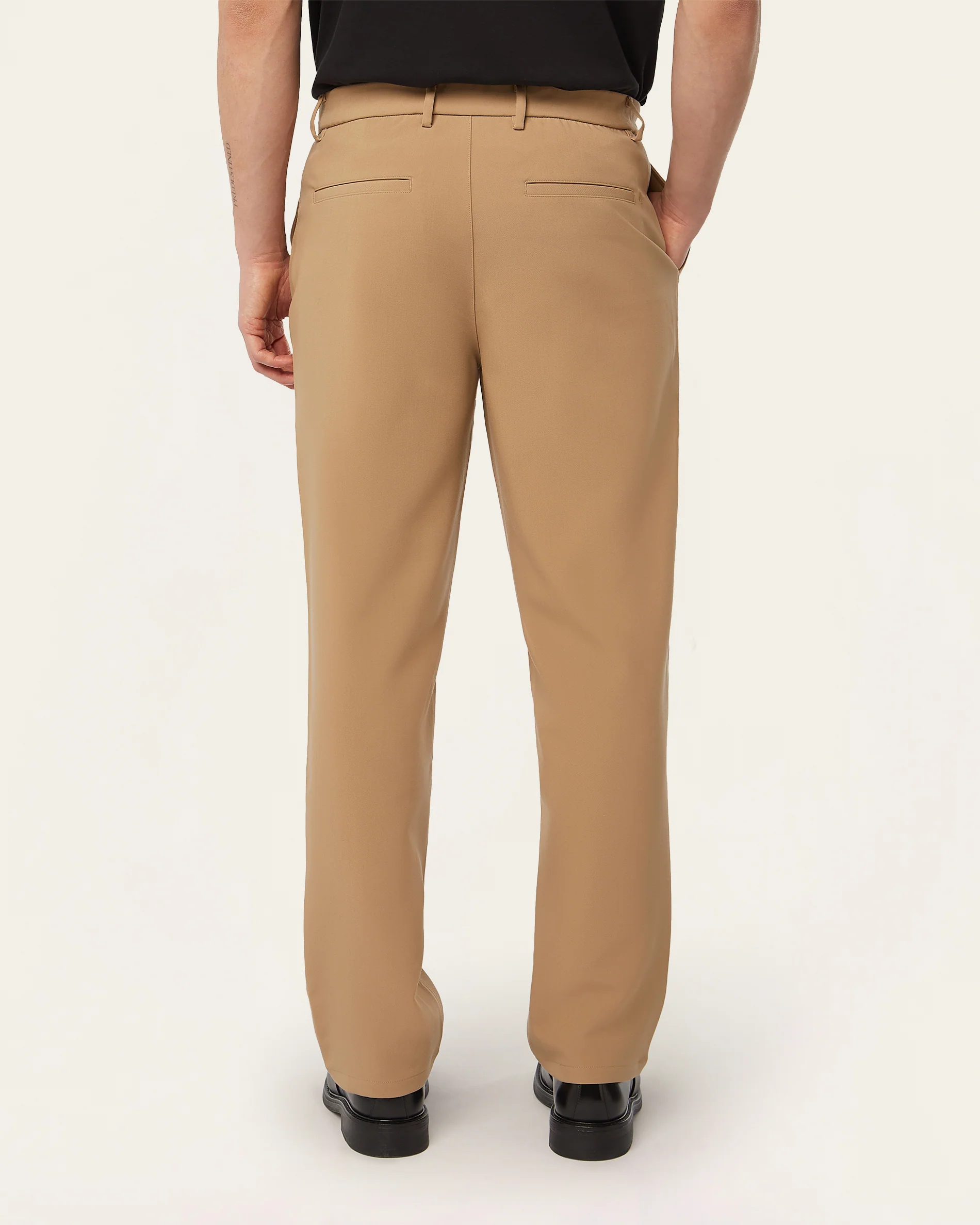 Straight Classic Pants Light Camel - Image 6