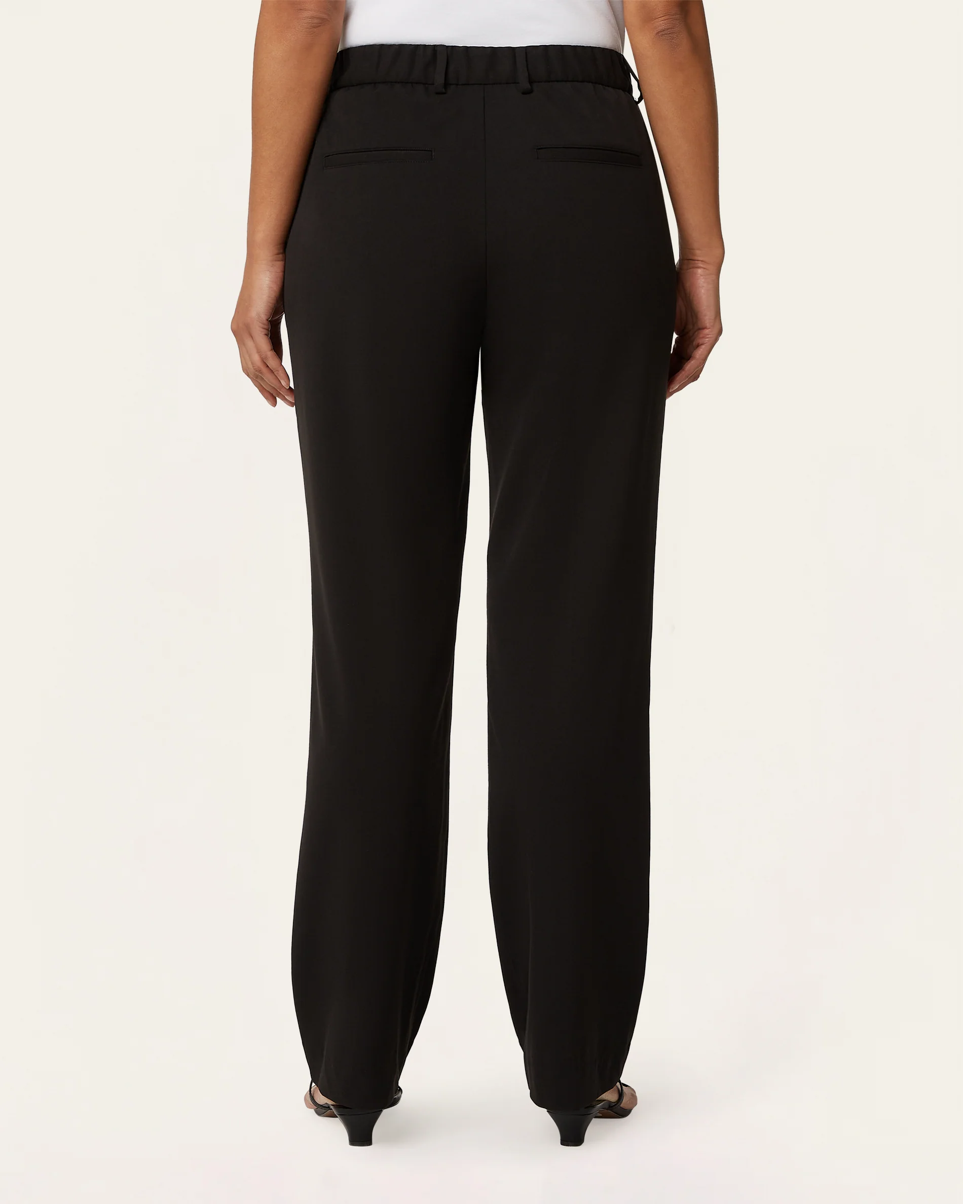 Straight Signature pants - Black - Image 3