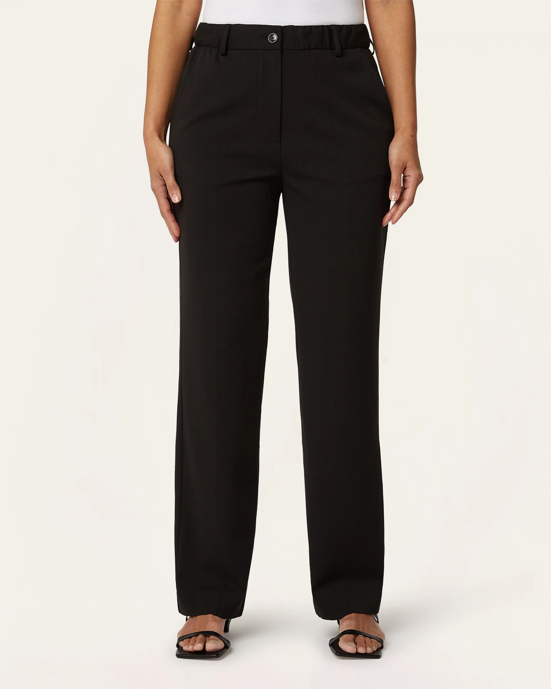 Straight Signature pants - Black - Image 4