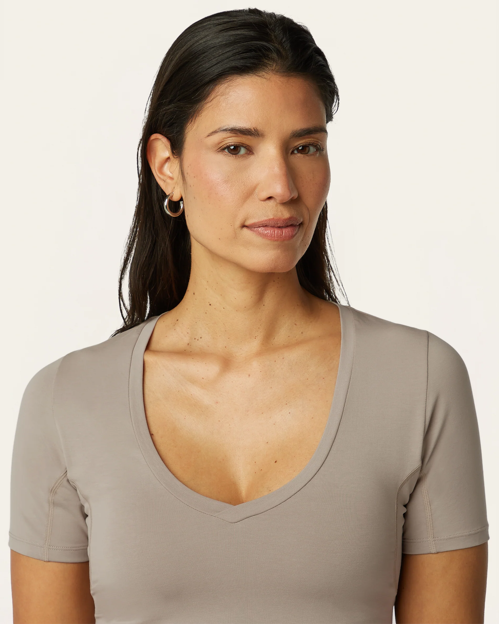 Sweat-proof undershirt - Khaki - Image 3