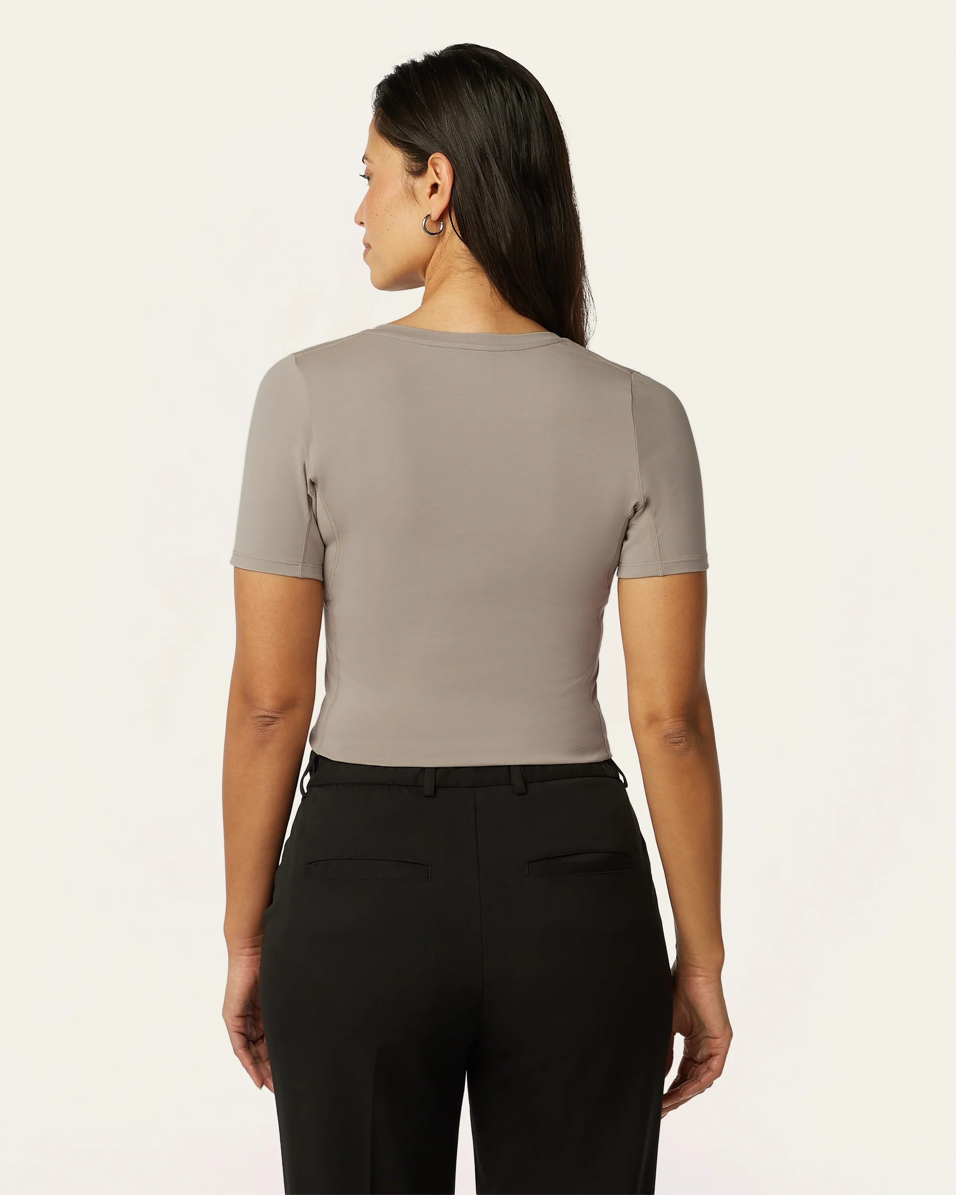 Sweat-proof undershirt - Khaki - Image 5