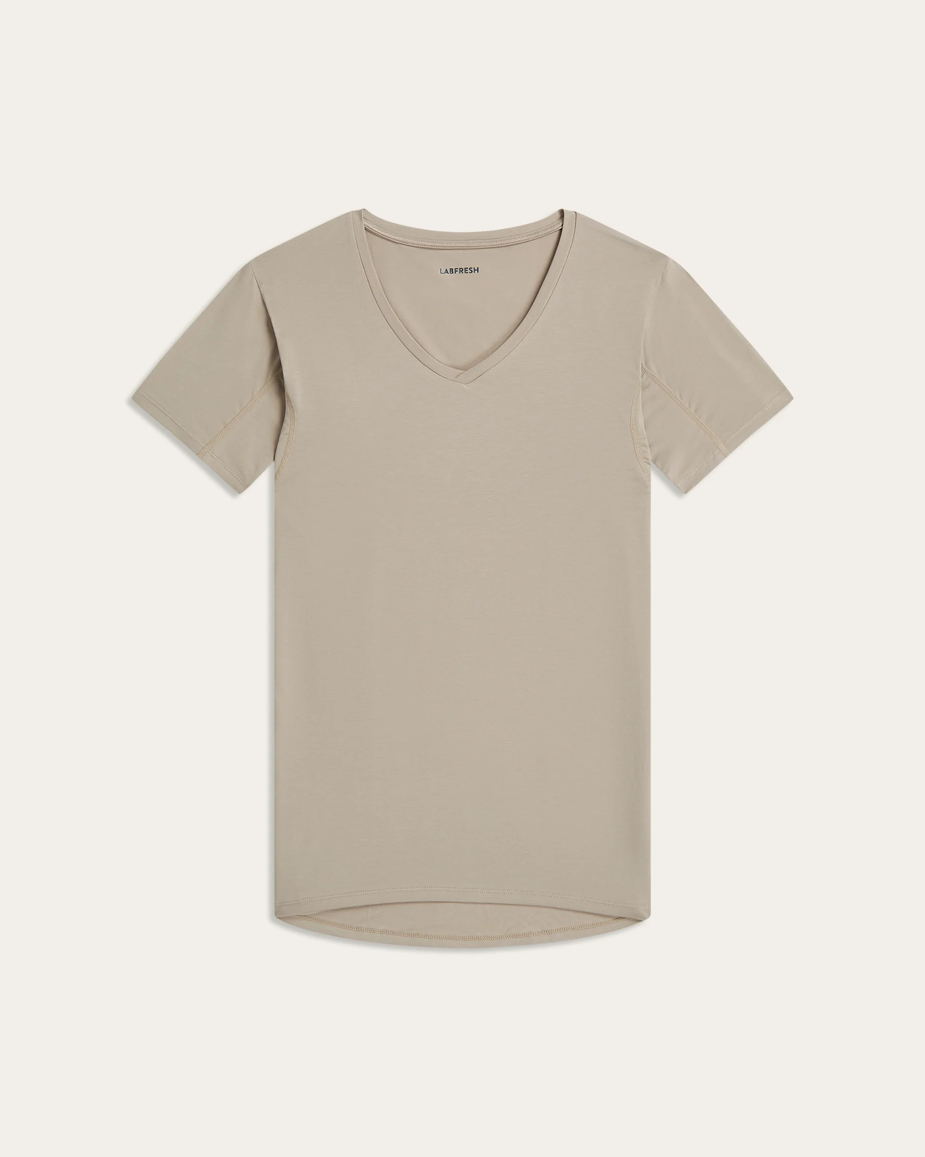 V-neck Sweat-proof undershirt khaki - Image 7