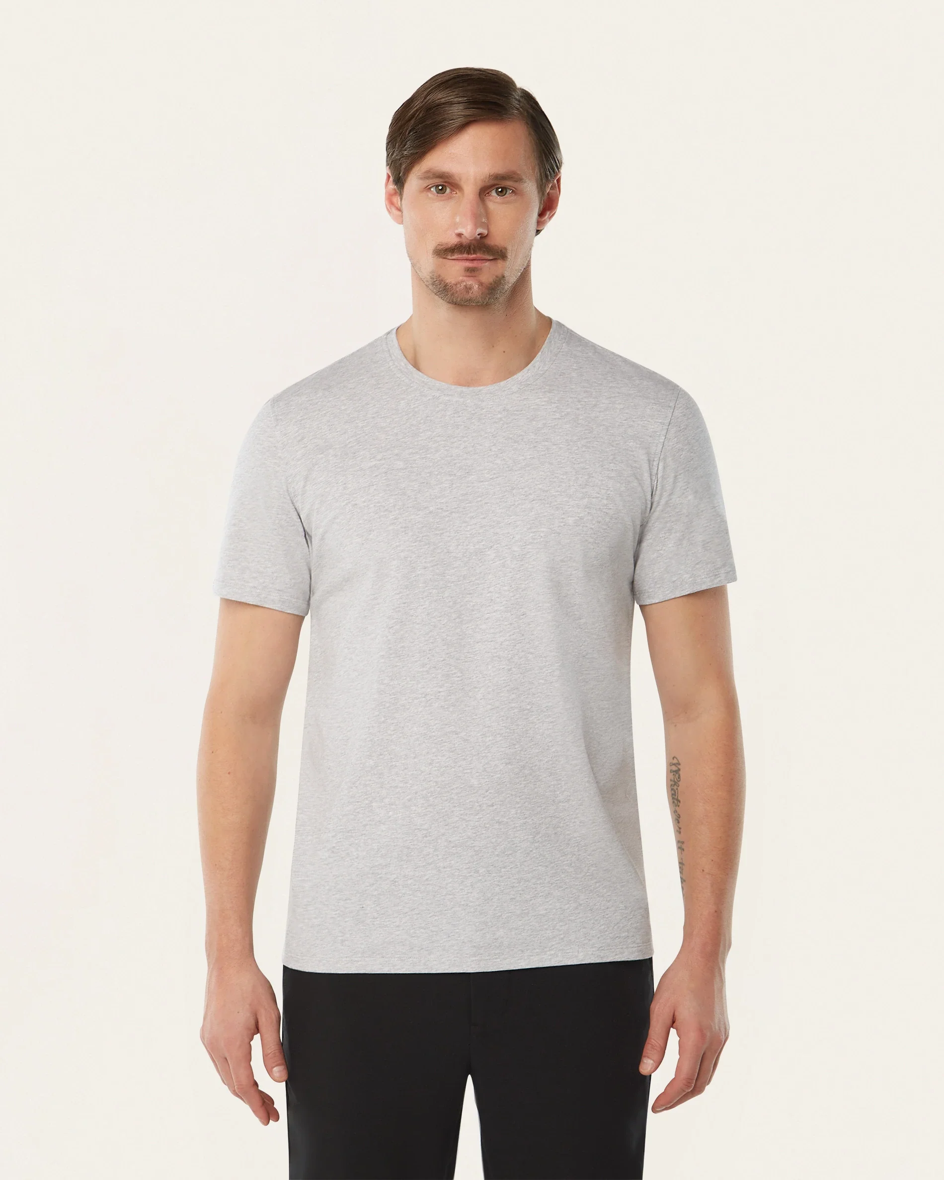 T-shirt light grey - Image 5